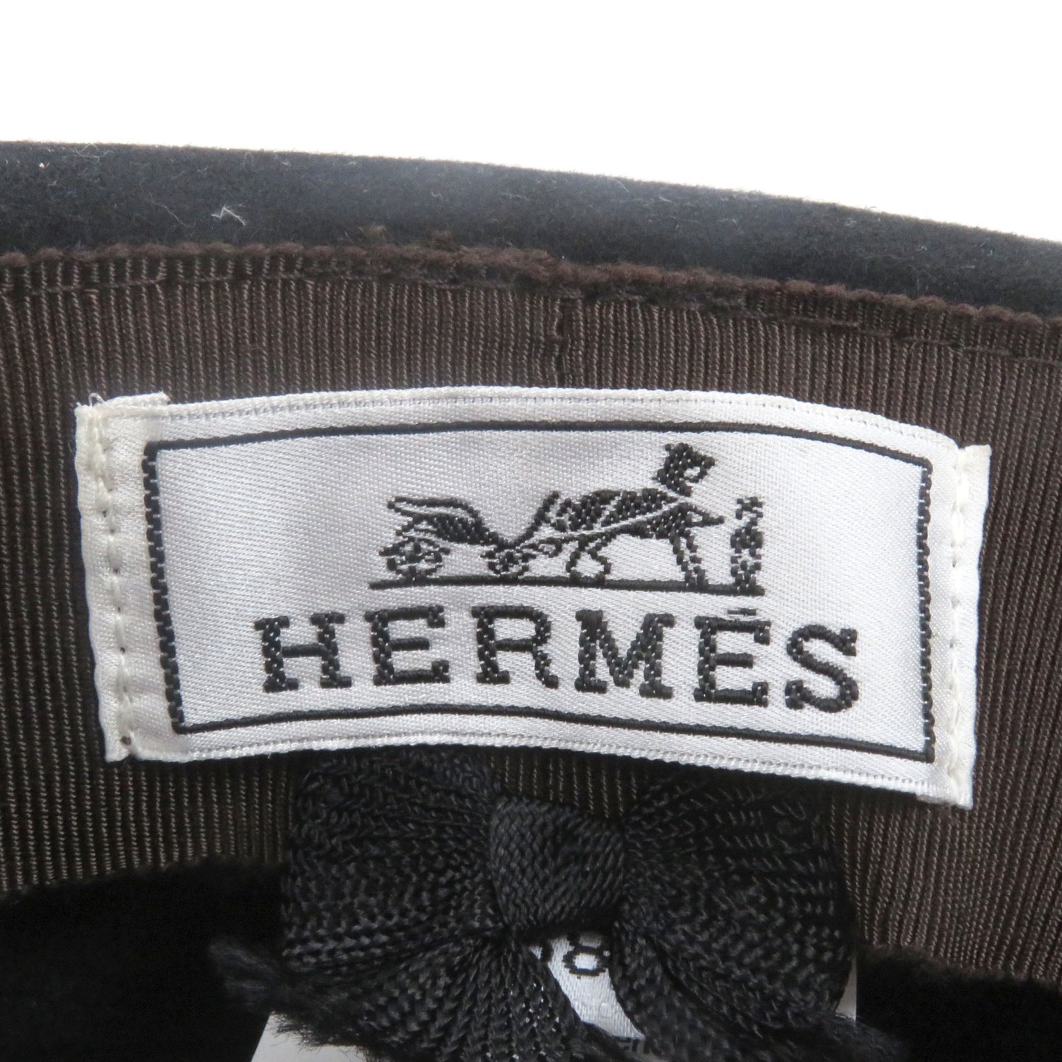 エルメス Serie Button Hat ラパン フェルト ハット
