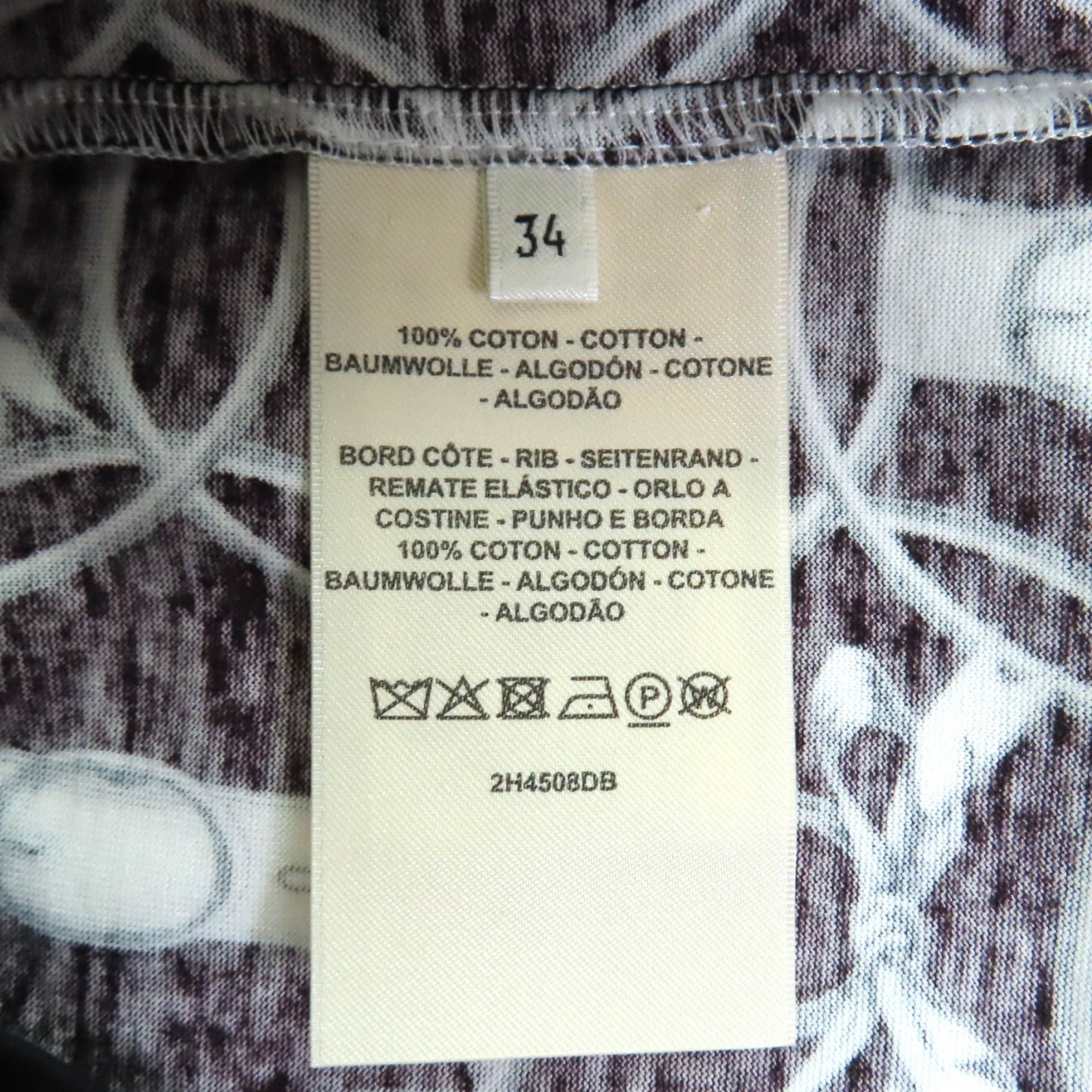 エルメス La Promenade du Matin コットン ワンピース34