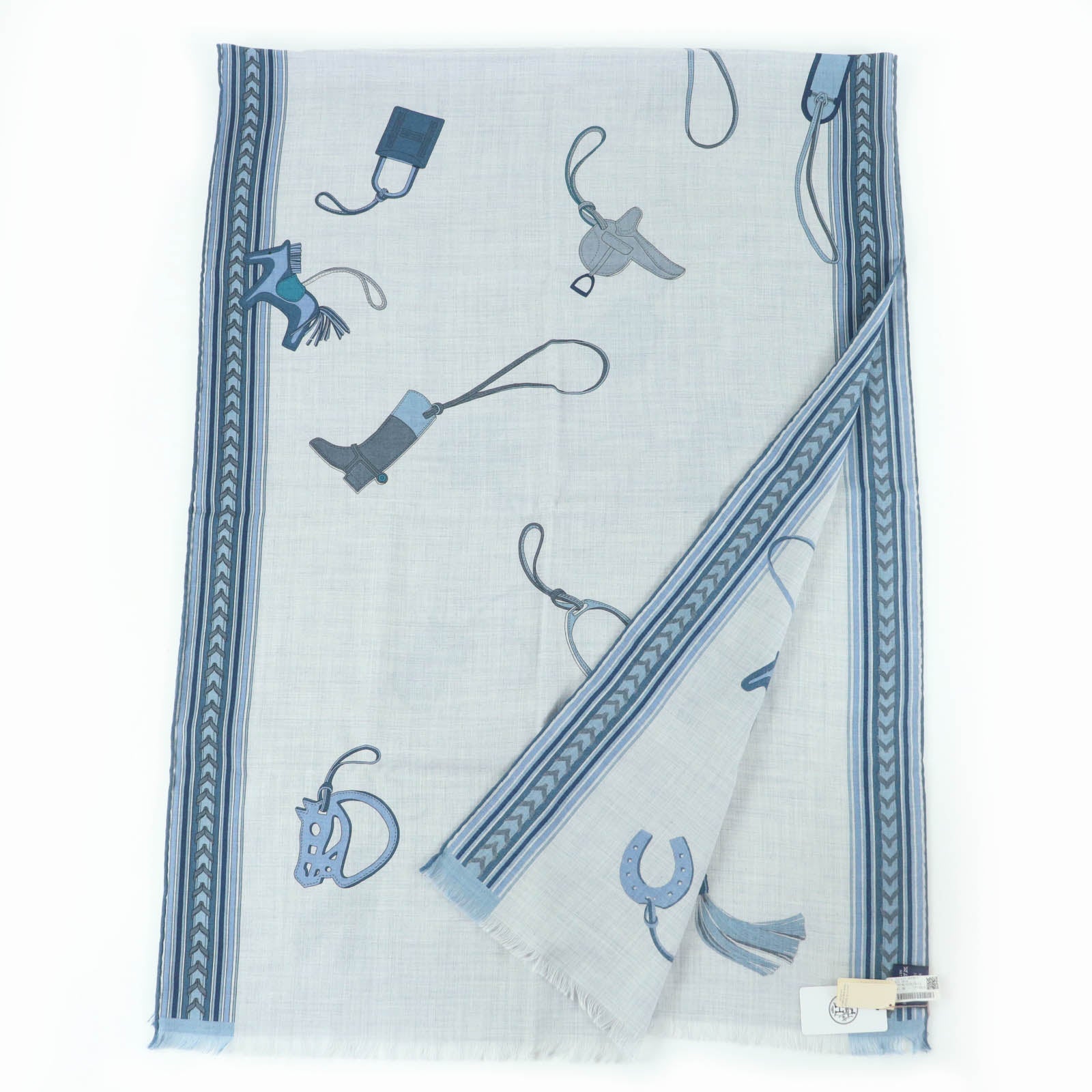 エルメス ストール ET GRIS GRIS カシミヤ ストール