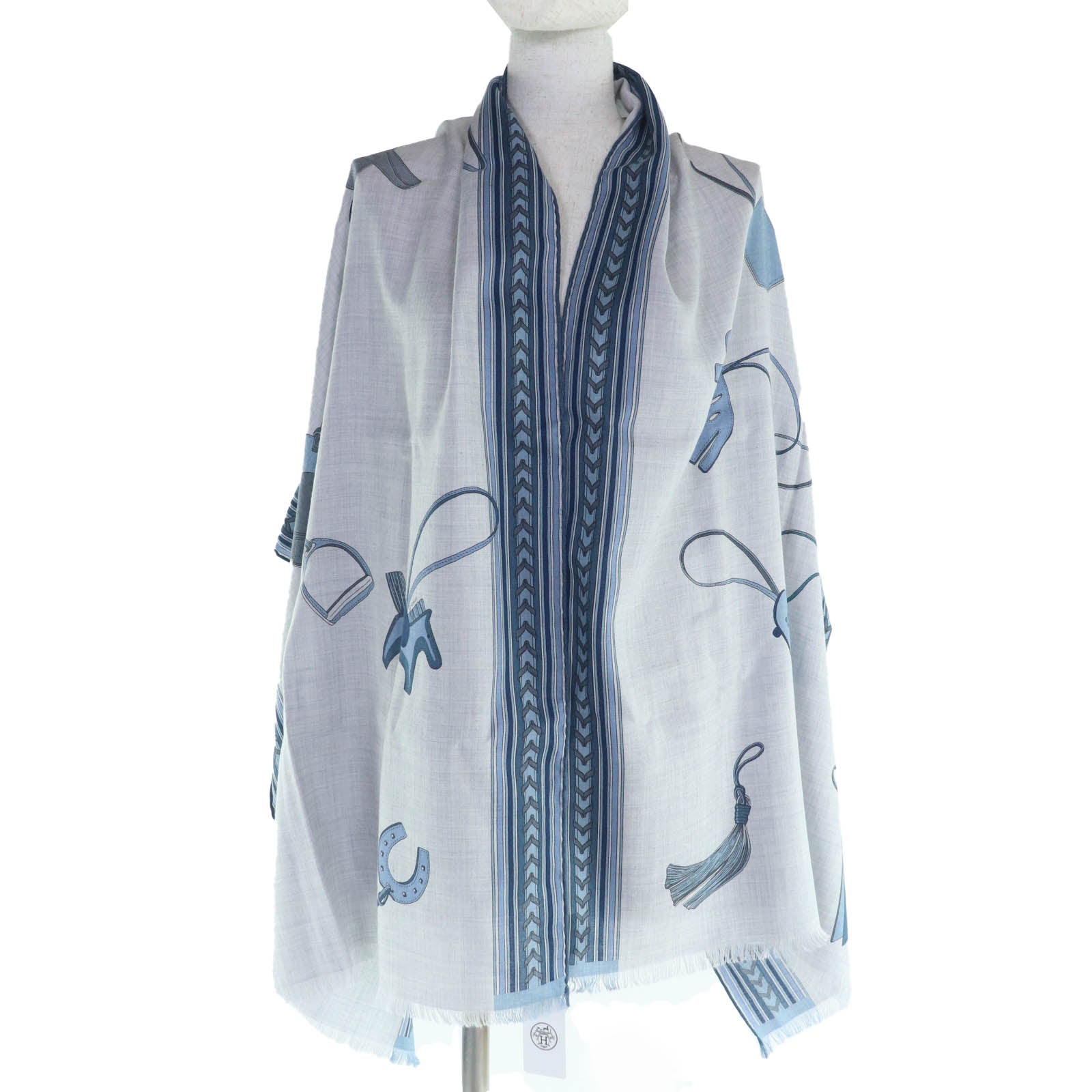エルメス ストール ET GRIS GRIS カシミヤ ストール