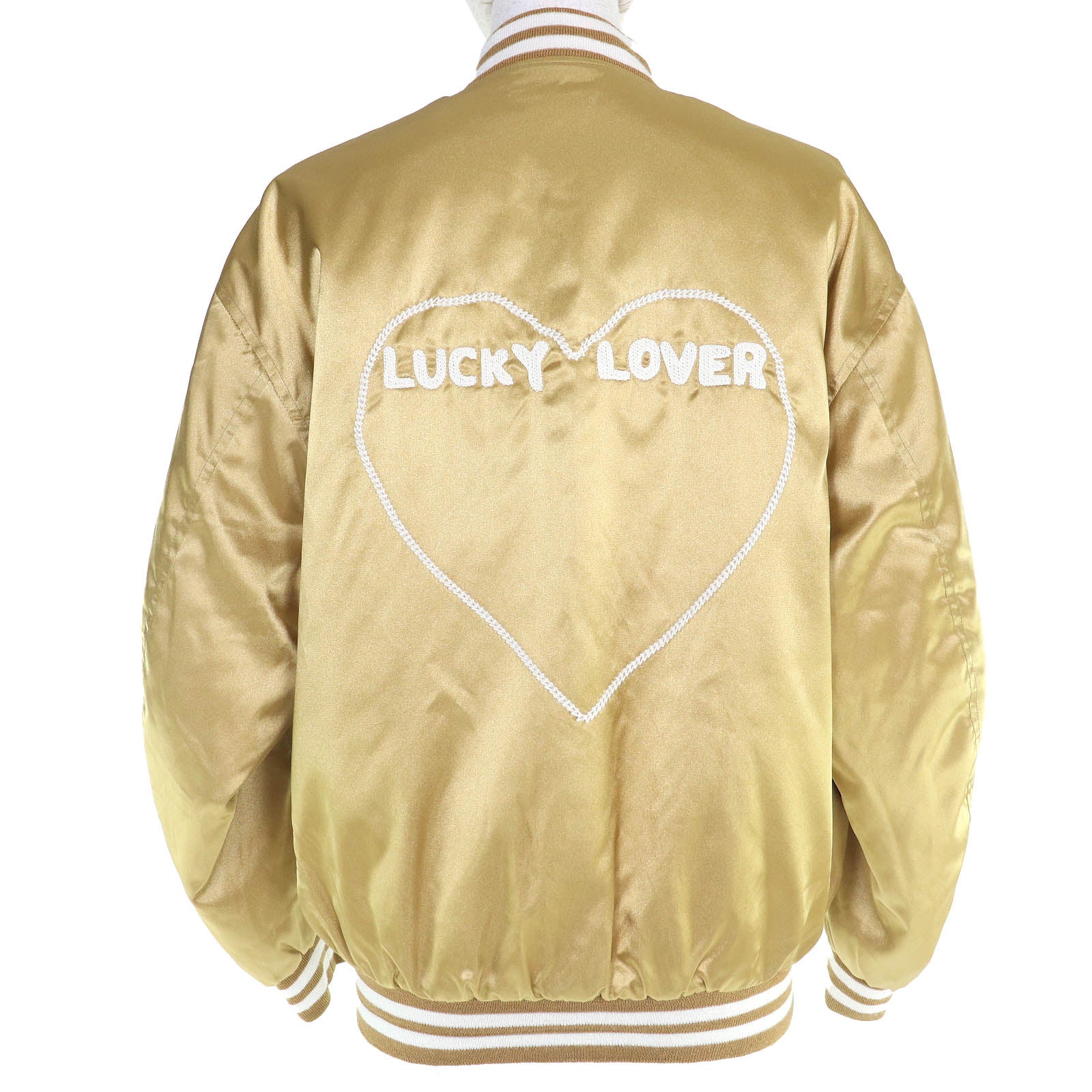 セリーヌ ブルゾン Lucky lovers テディジャケット スタジアムジャケット