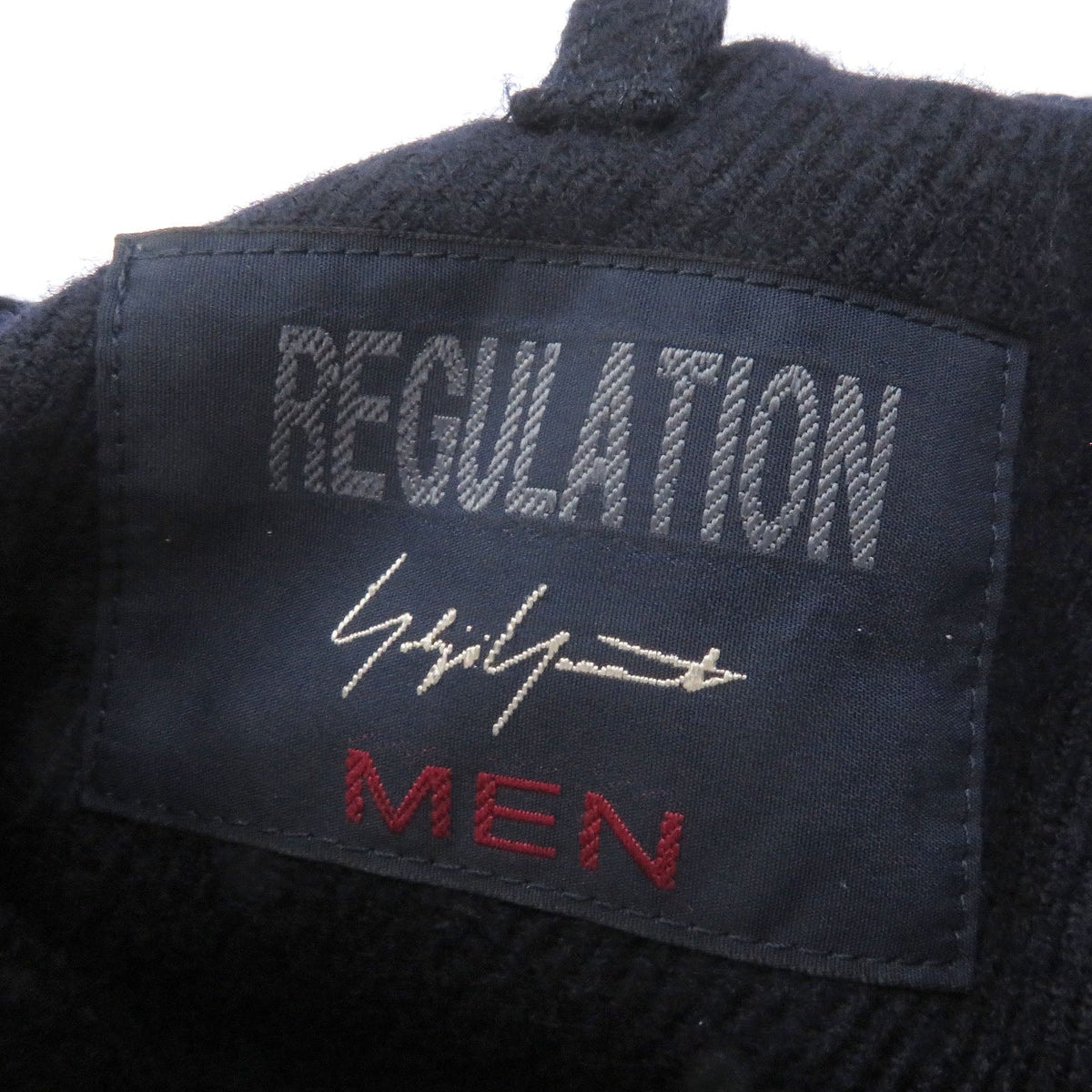 ヨウジヤマモト REGULATION SW Rib Wrap レザーパンツ