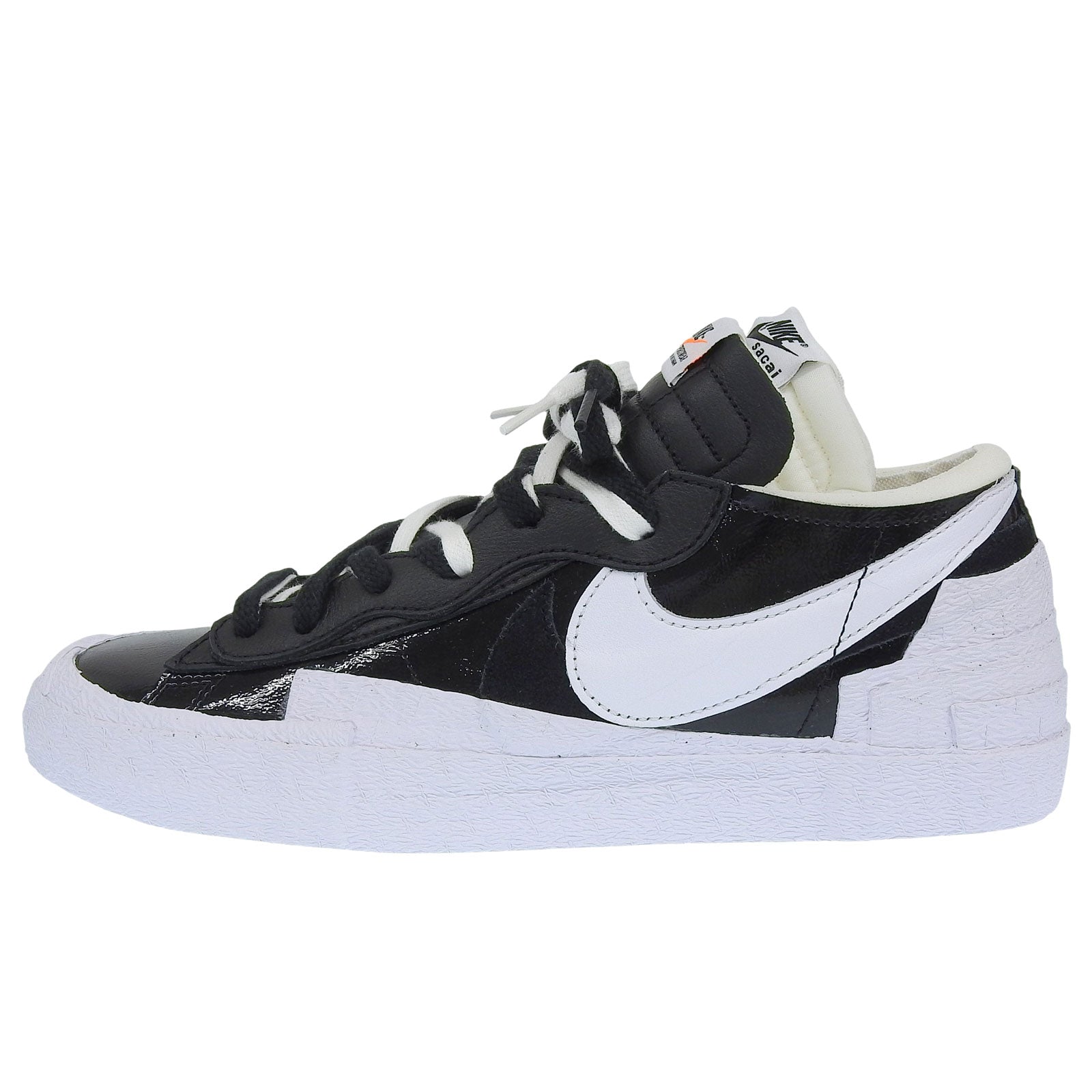 サカイ×ナイキ BLAZER LOW レザー スニーカー