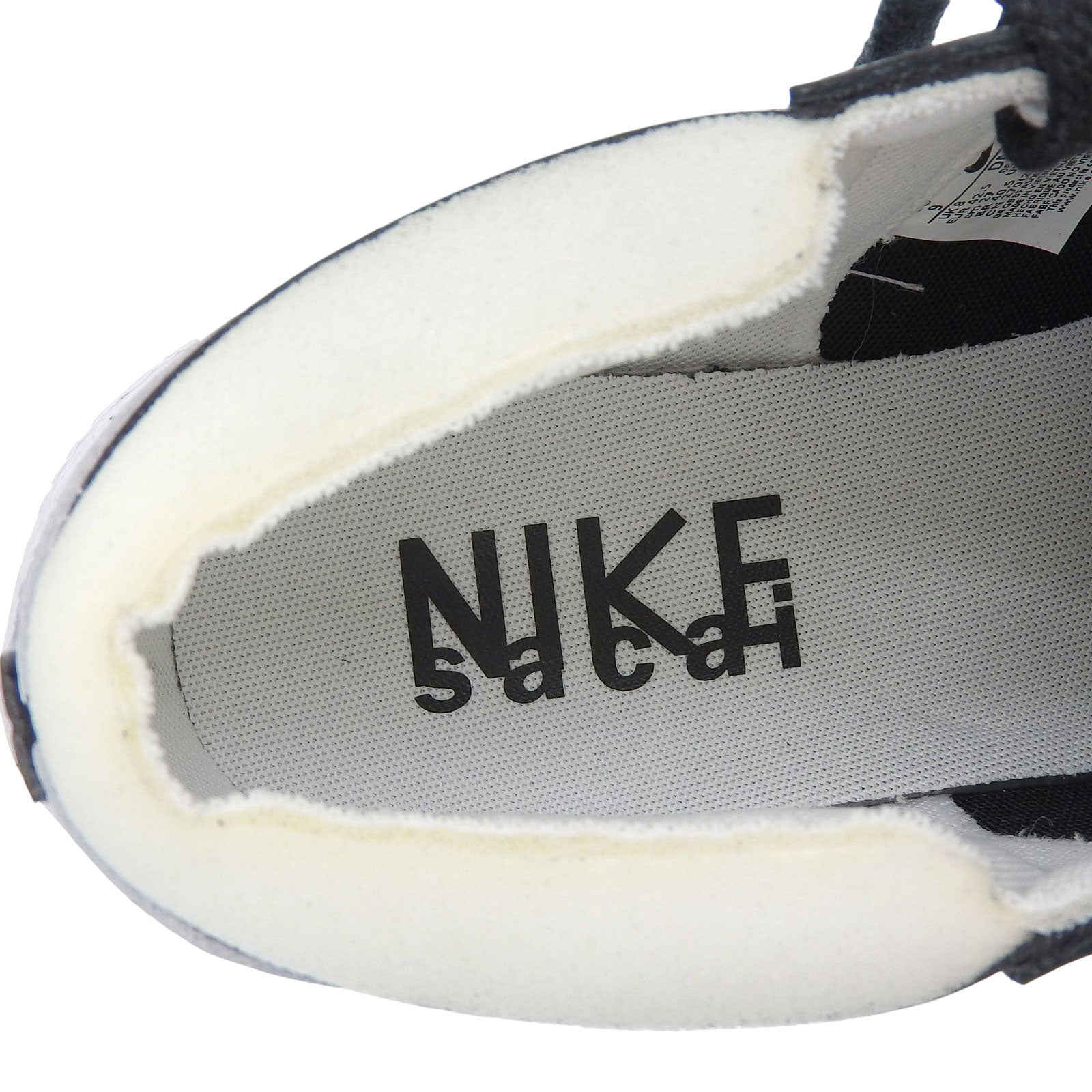 サカイ×ナイキ BLAZER LOW レザー スニーカー