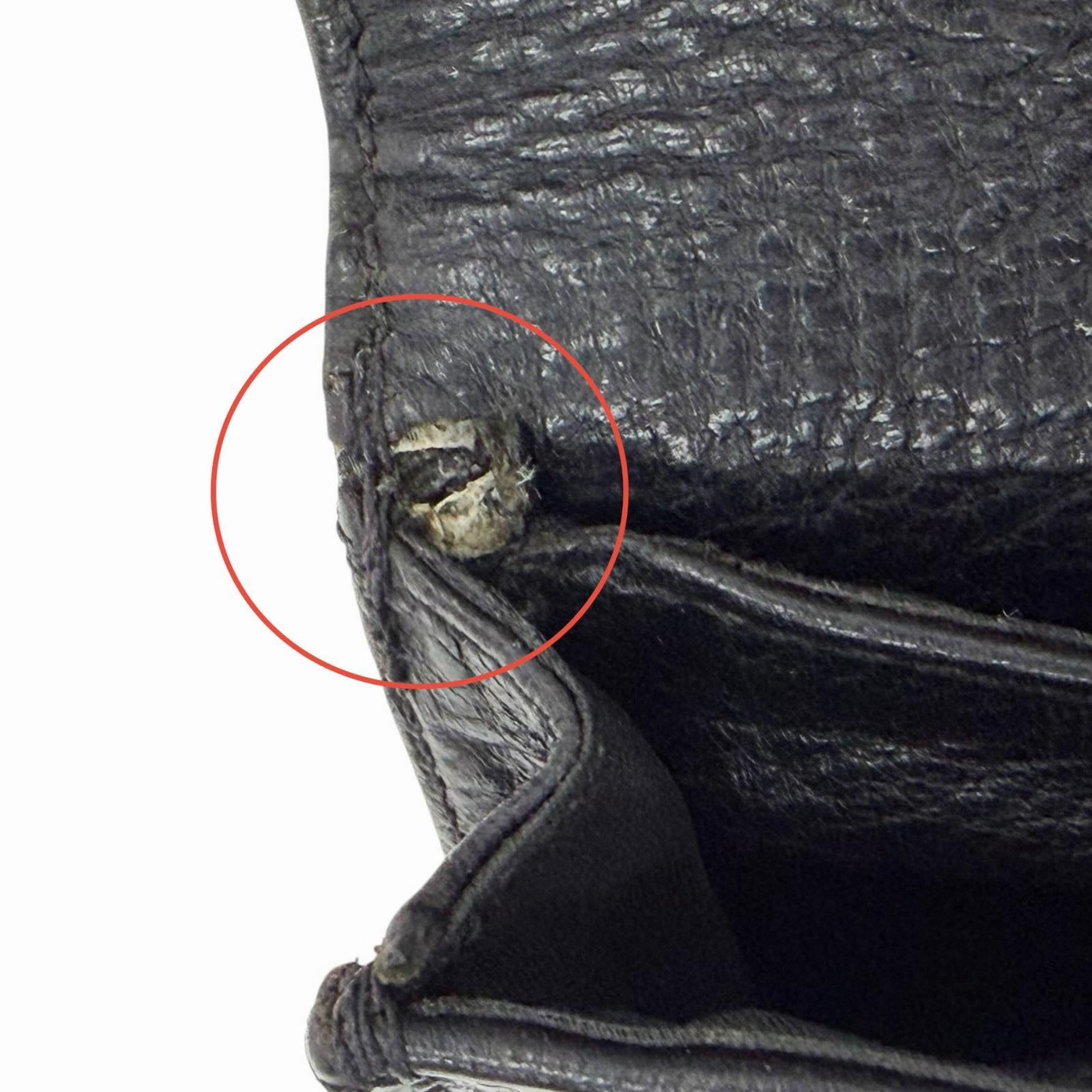 クロムハーツ レザー長財布