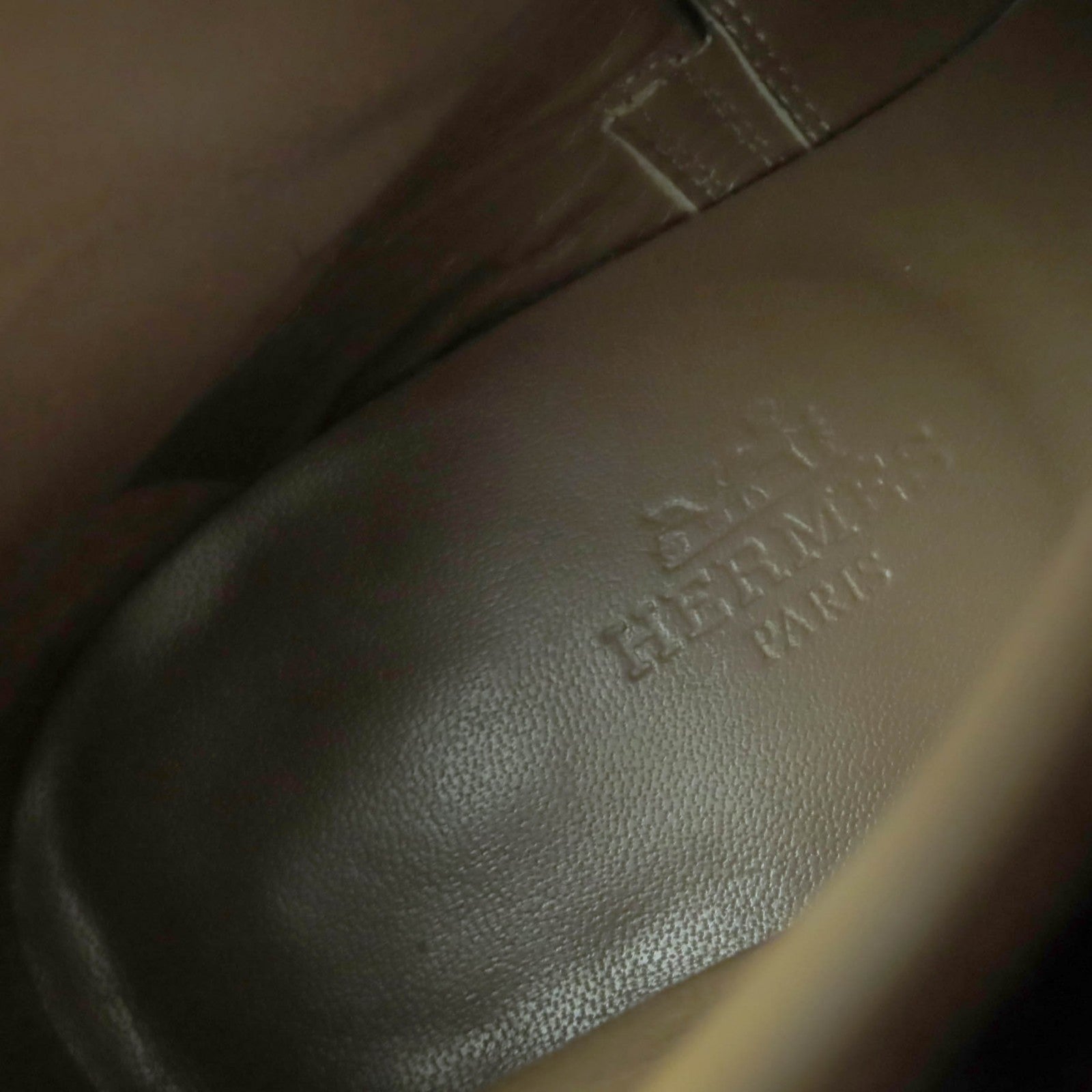 エルメス ネオケリーバックル レザーショートブーツ
