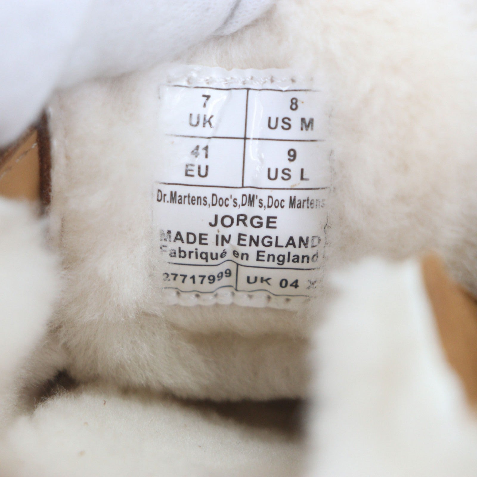 ドクターマーチン Jorge Shearling スエードサンダル