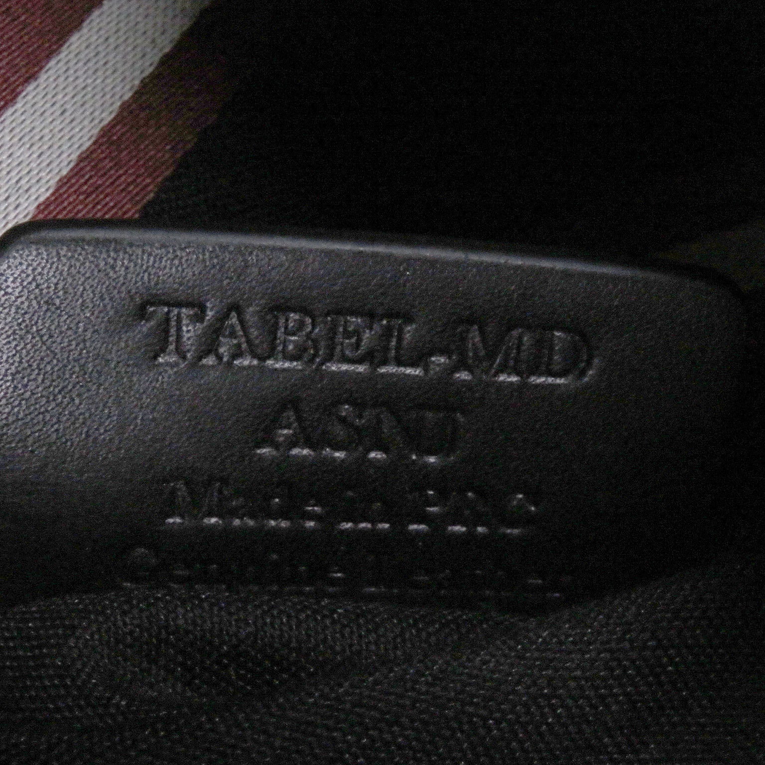 バリー Tabel Md レザーショルダーバッグ