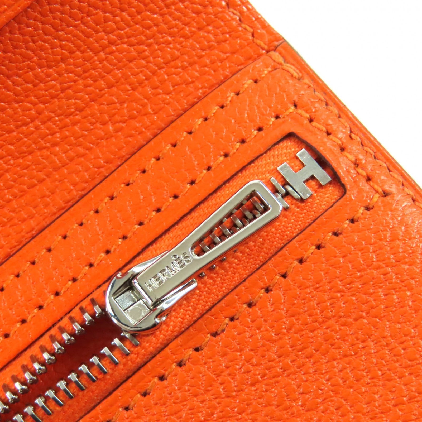 エルメス BEAN Compact レザー 二つ折り財布