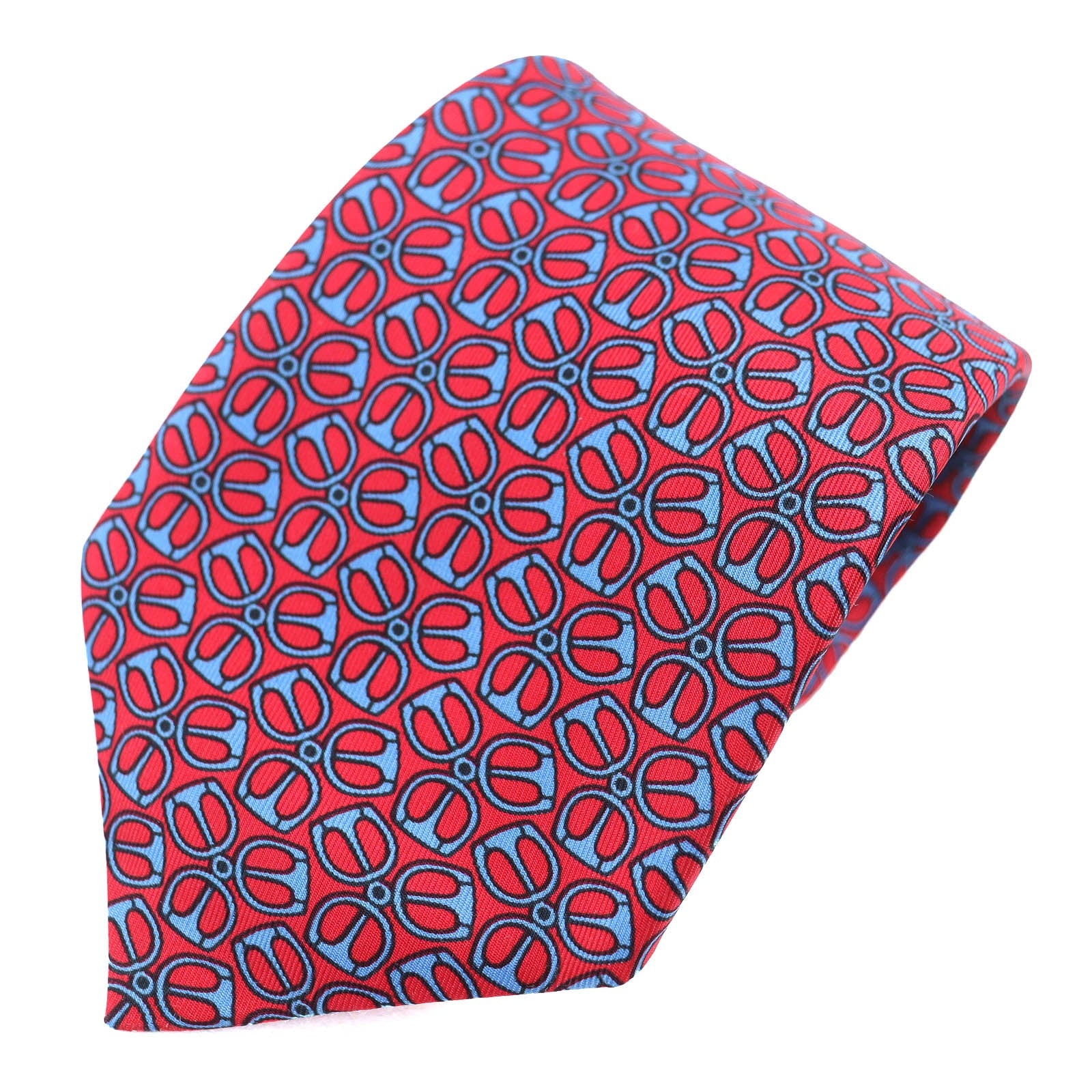 エルメス All-over pattern シルク ネクタイ