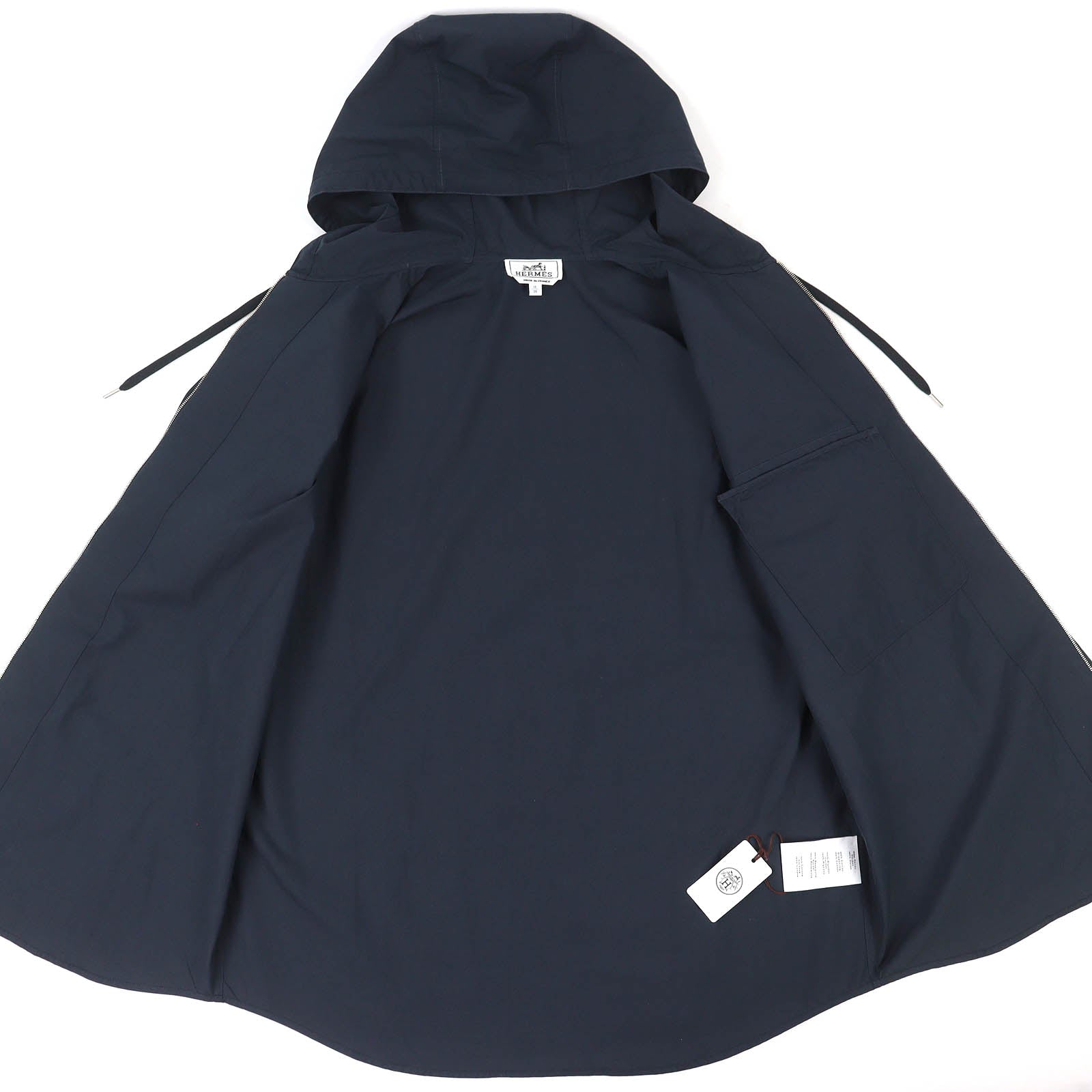 エルメス コットンフードジップジャケット