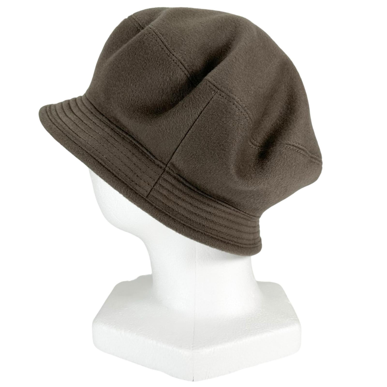 エルメス カシミアバケットハット