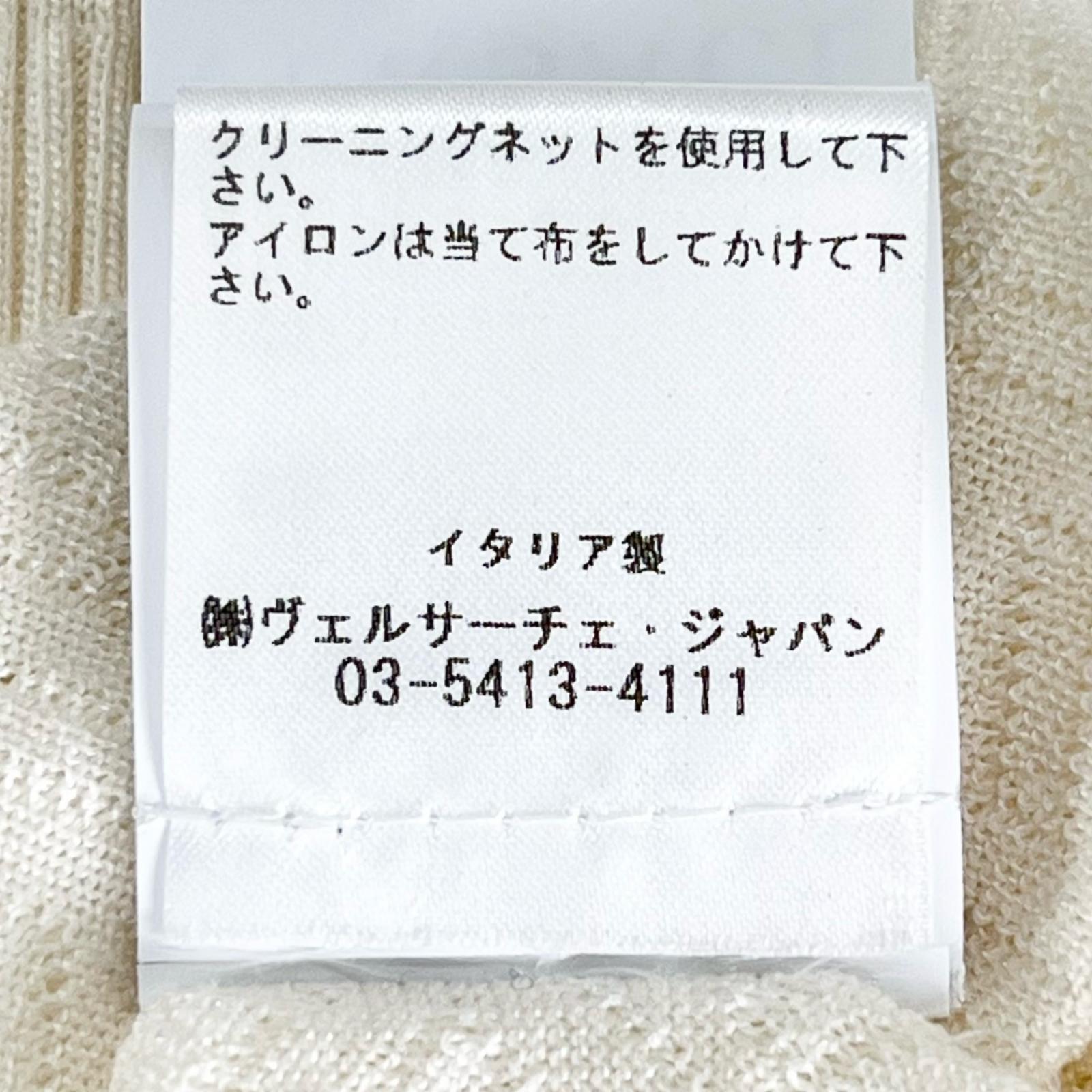 ヴェルサーチェ シルクニットトップス