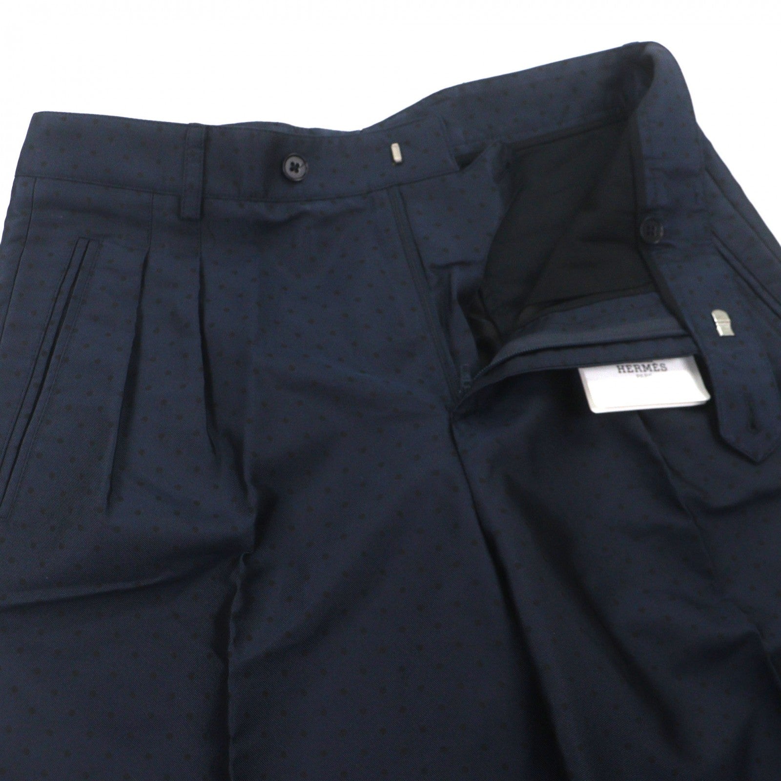 エルメス38シルクパンツ