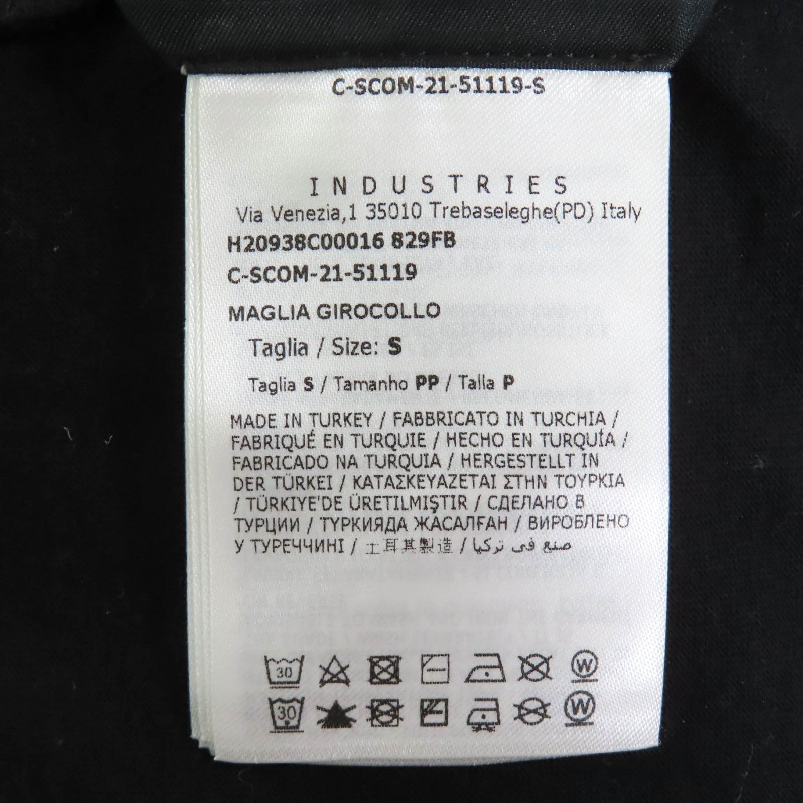 モンクレール MAGLIA GIROCOLLO コットンTシャツ