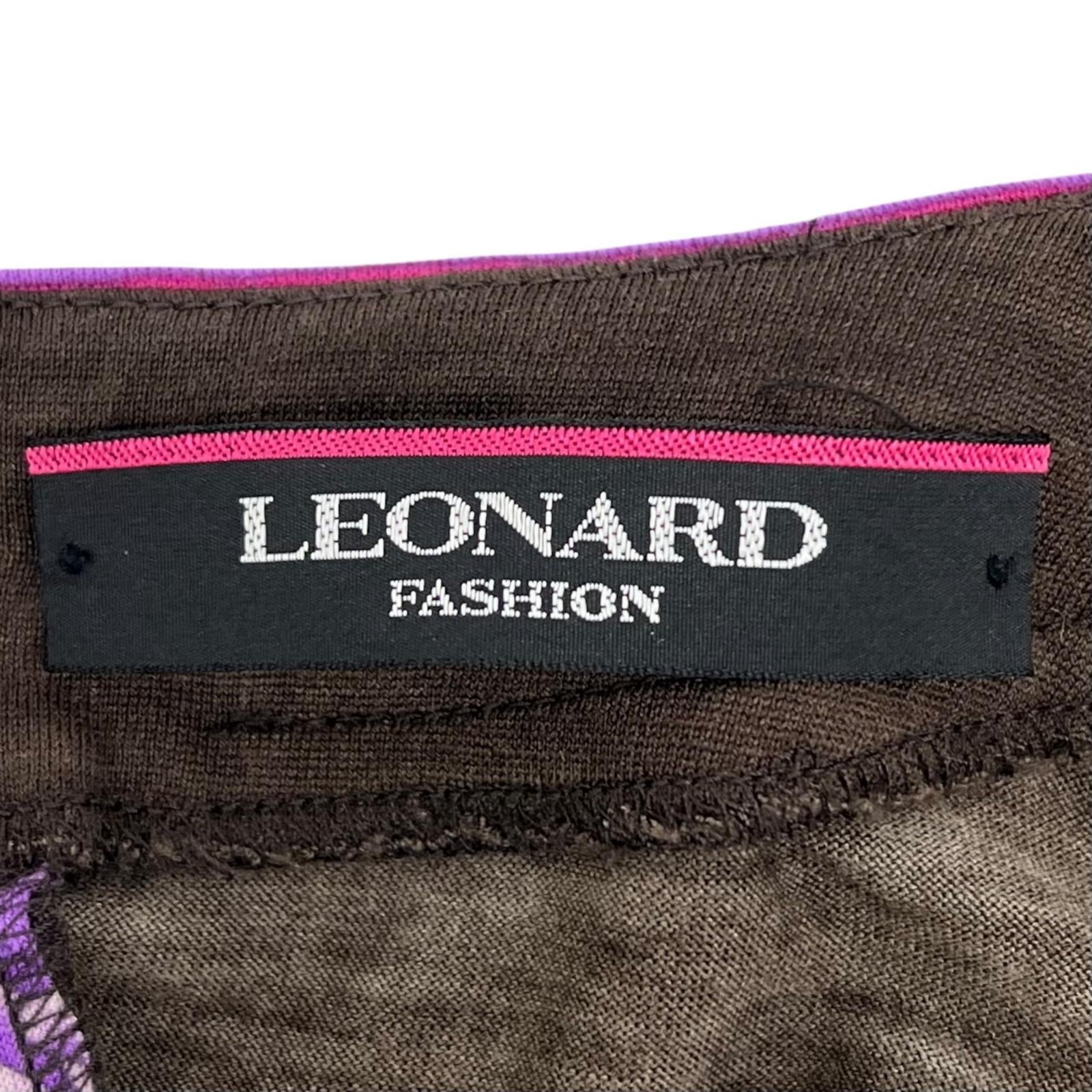 レオナールファッション ウールシルク長袖Tシャツ