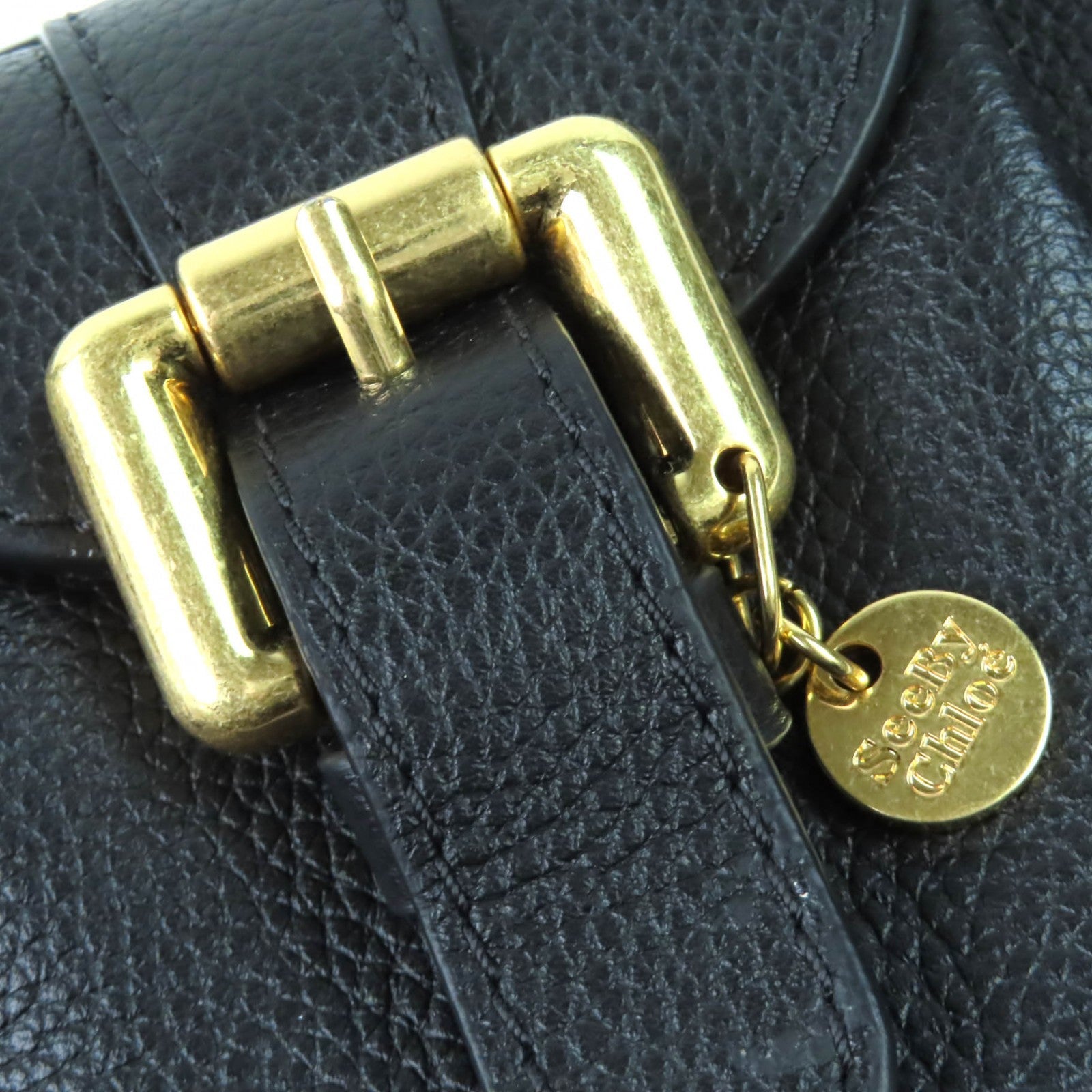 シーバイクロエ LESLY レザーショルダーバッグ