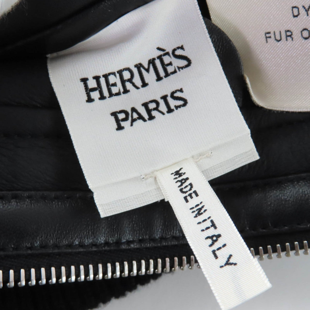 エルメス ニットムートン シープレザージャケット