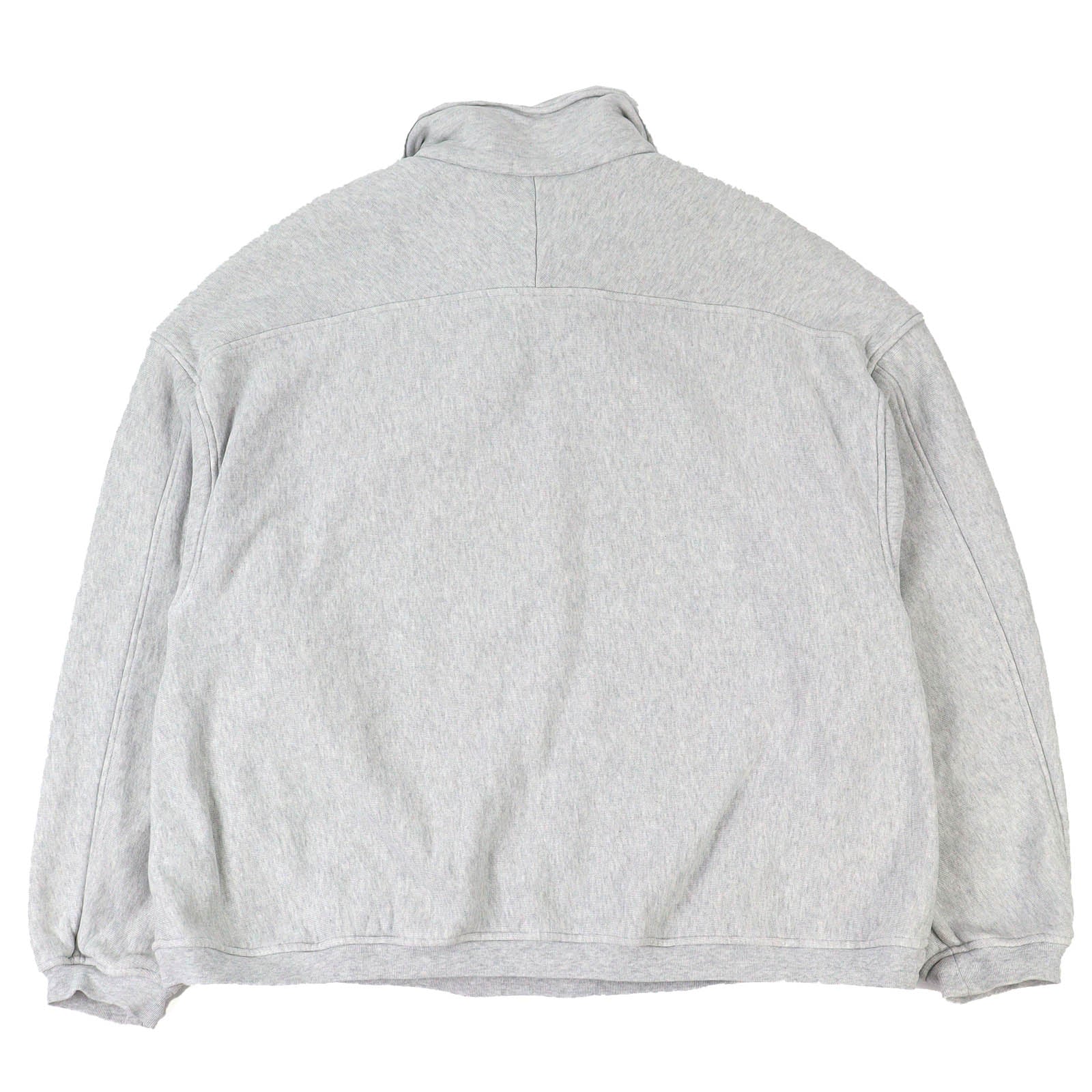 アレキサンダーワン HALF ZIP SWEATSHIRT WITH NY PUFF GRAPHIC コットン スウェットシャツ