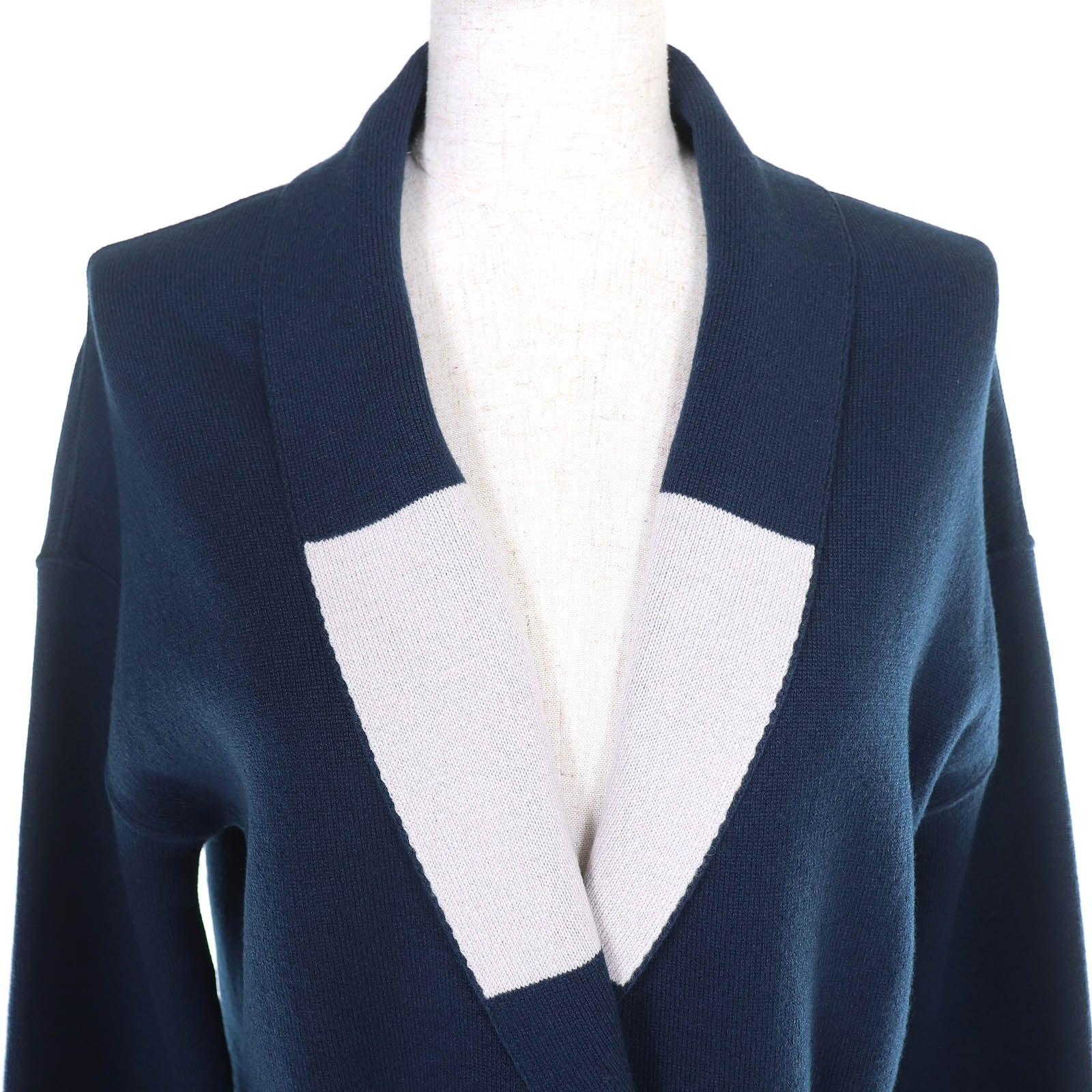 ロロピアーナ 100%ベビーカシミヤロングニットカーディガン