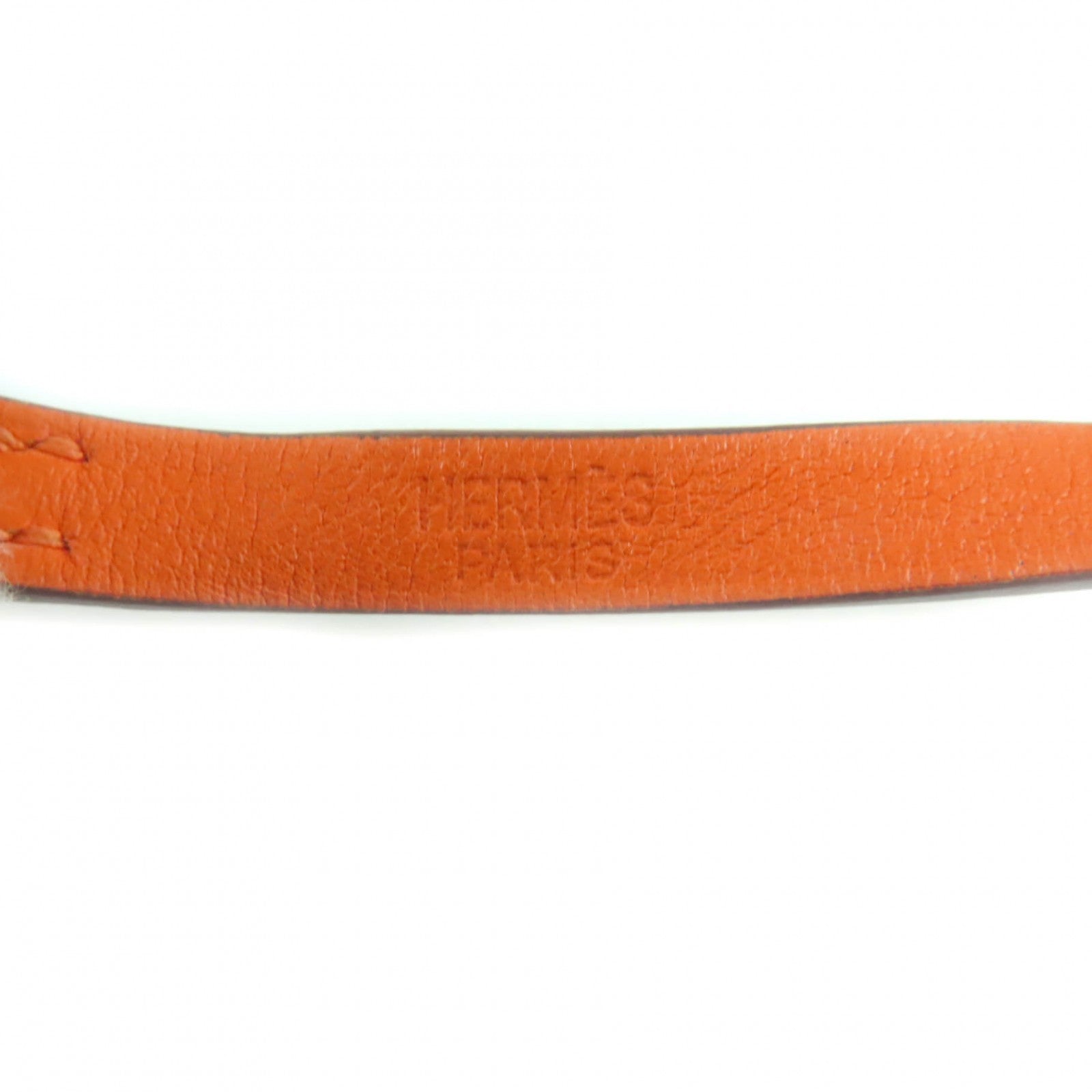 エルメス Beapi de Bourtour レザー ブレスレット