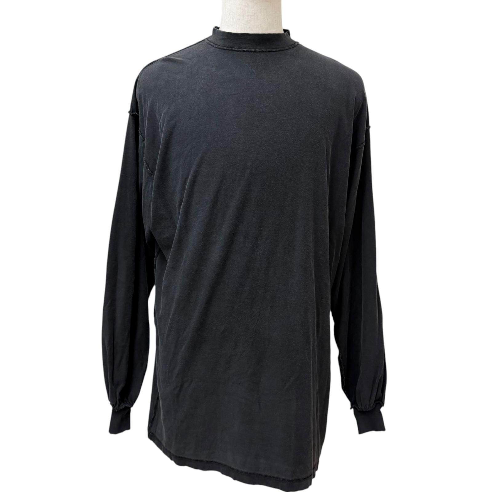 バレンシアガ コットン長袖Tシャツ