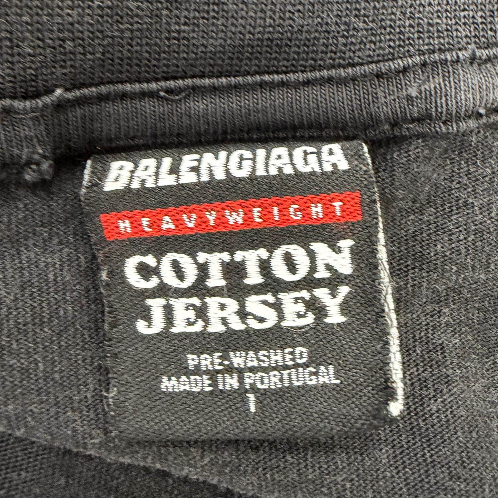 バレンシアガ コットン長袖Tシャツ