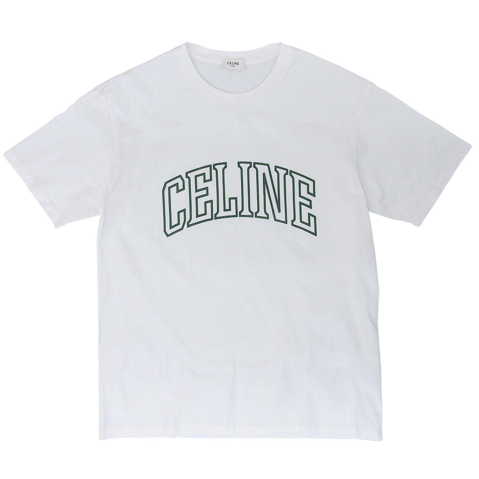セリーヌ コットン半袖Tシャツ