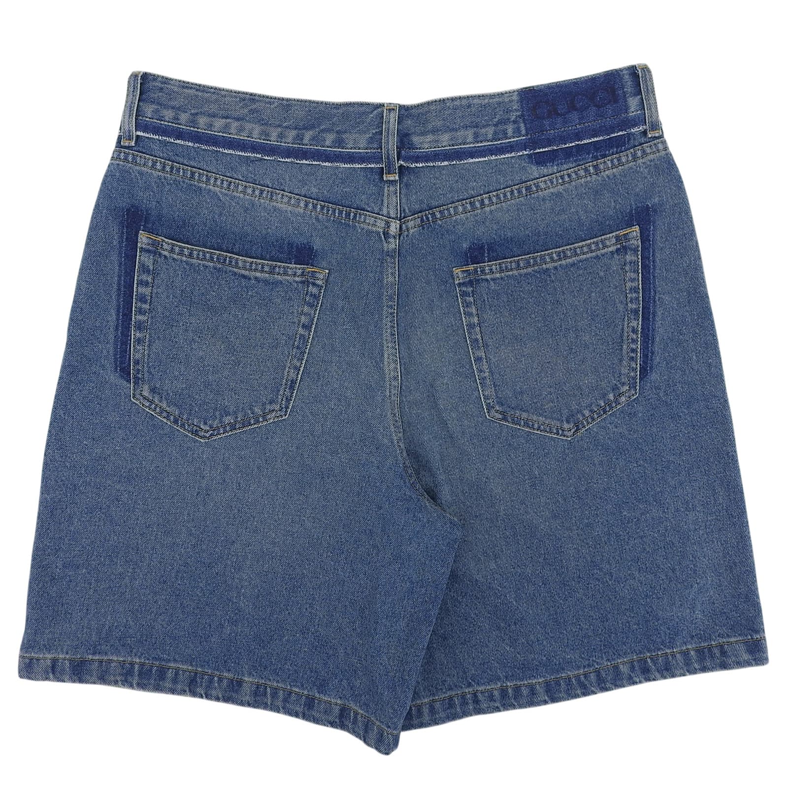 グッチ コットンデニムショートパンツ