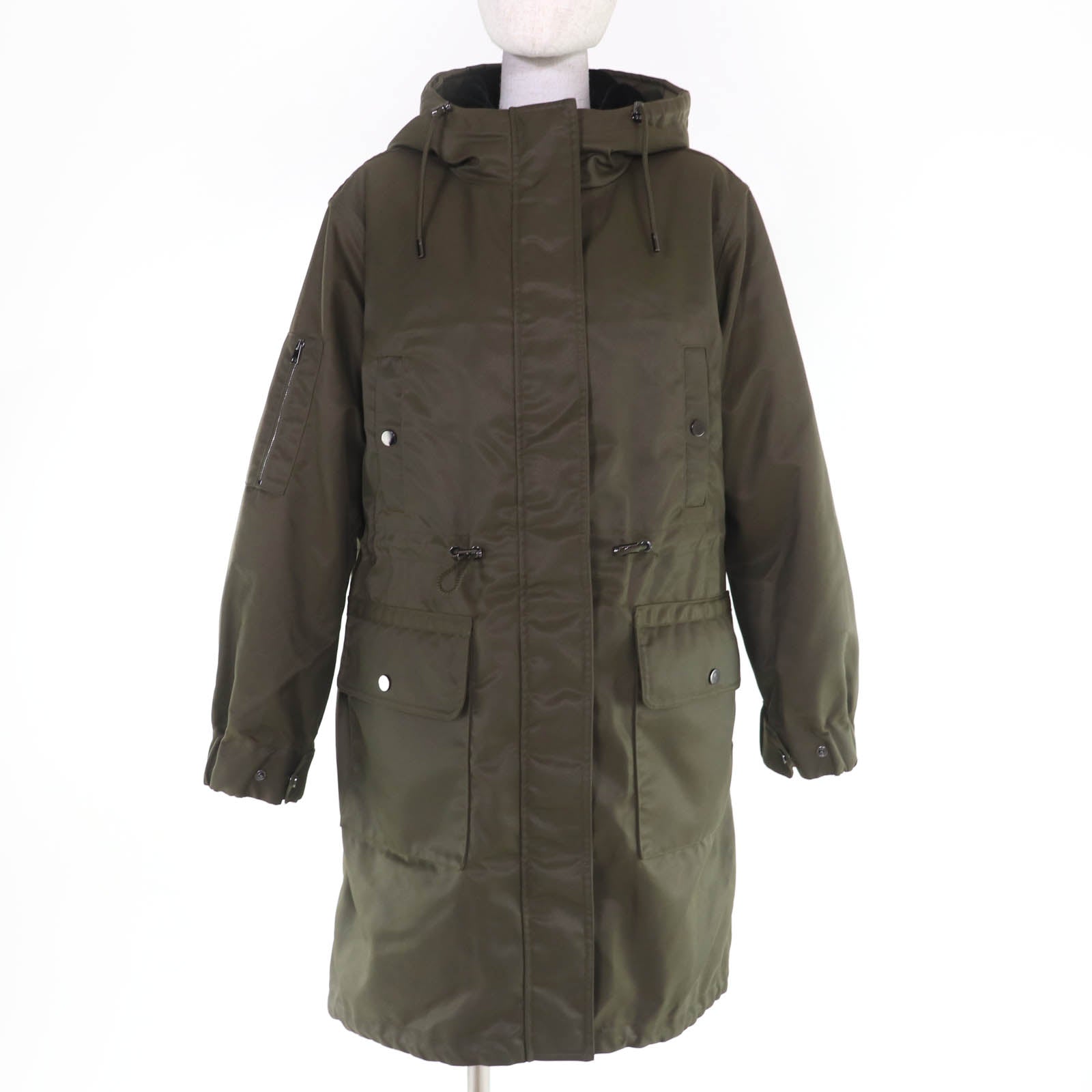セオリー Military coat ナイロン ダウンライナーコート