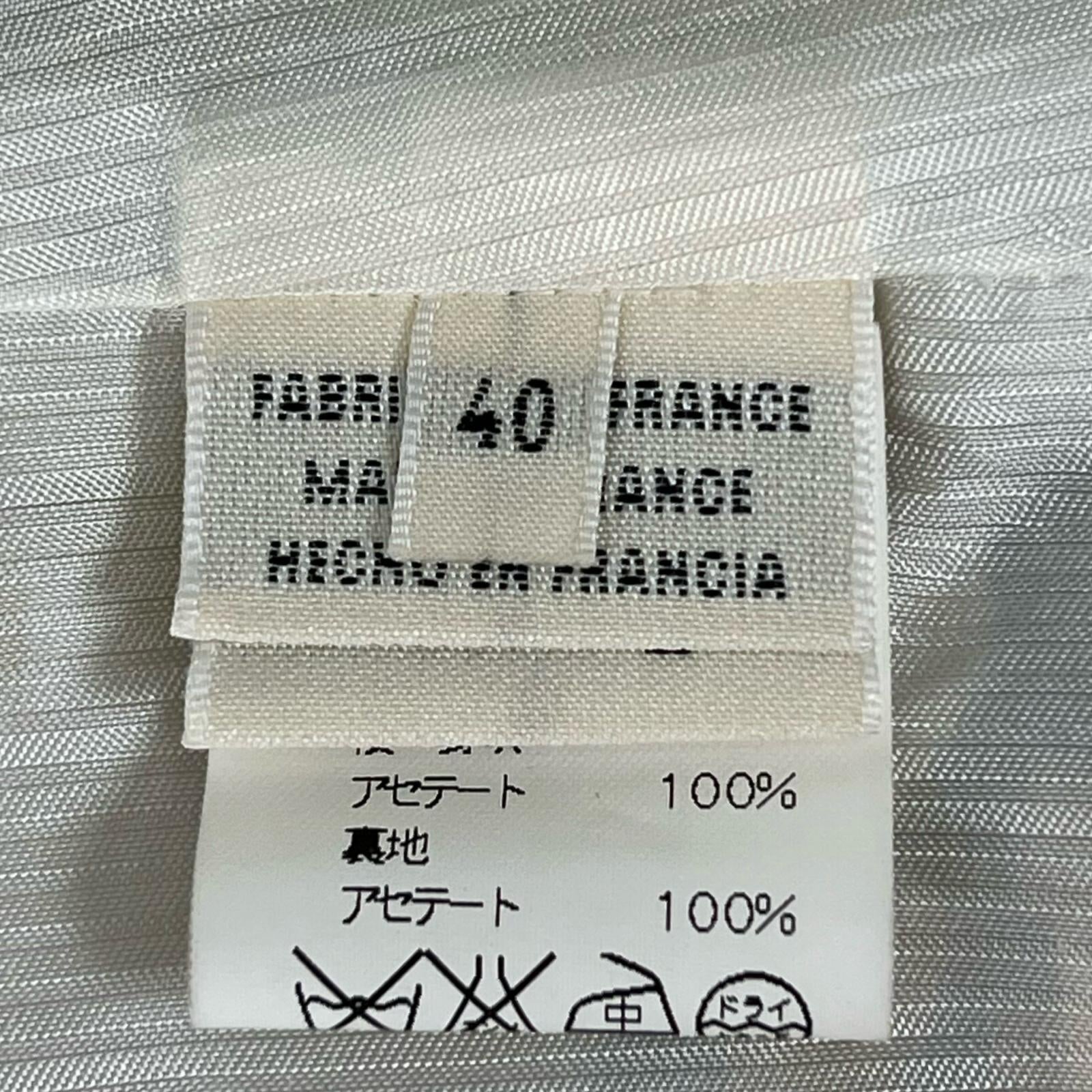 エルメス The Charm of Normandy Coast During the Margiela シルクトップ40