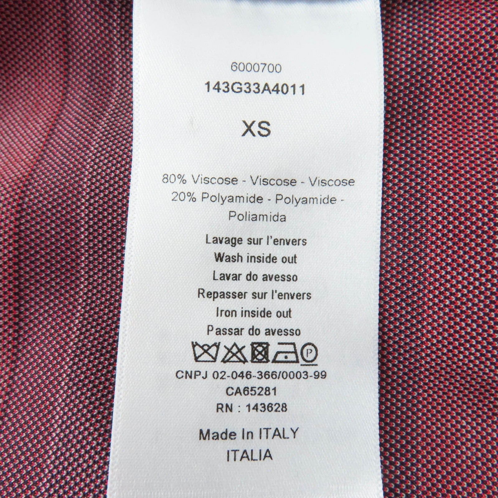 クリスチャンディオール ジャケット レーヨンナイロンジャケット