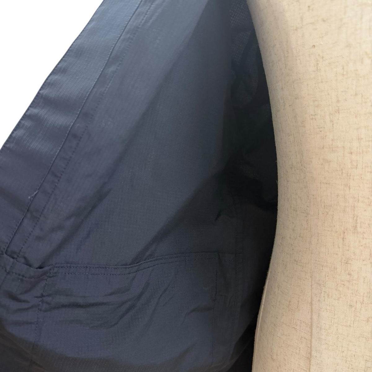 エルメス コットンポリエステルノーカラージャケット