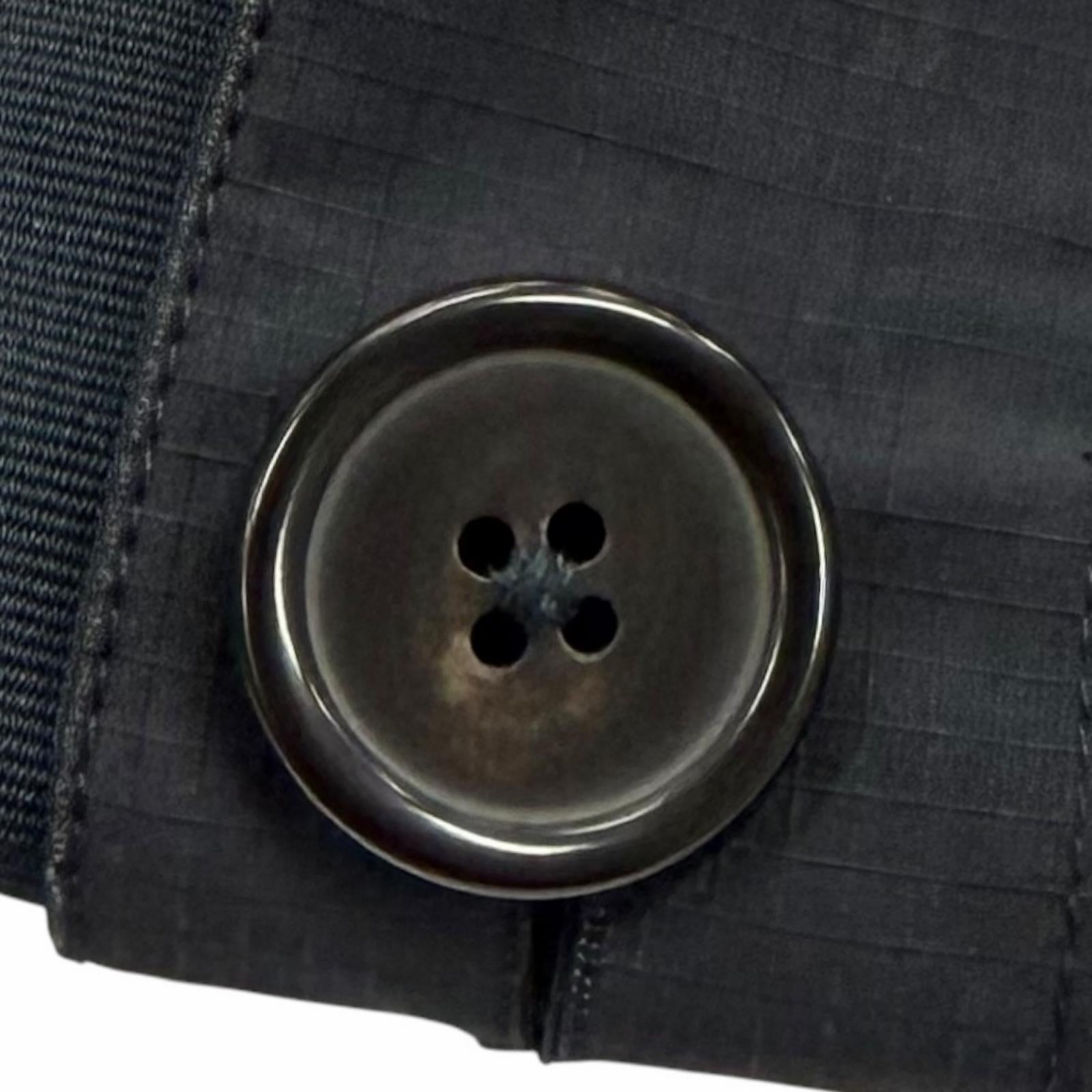 エルメス コットンポリエステルノーカラージャケット