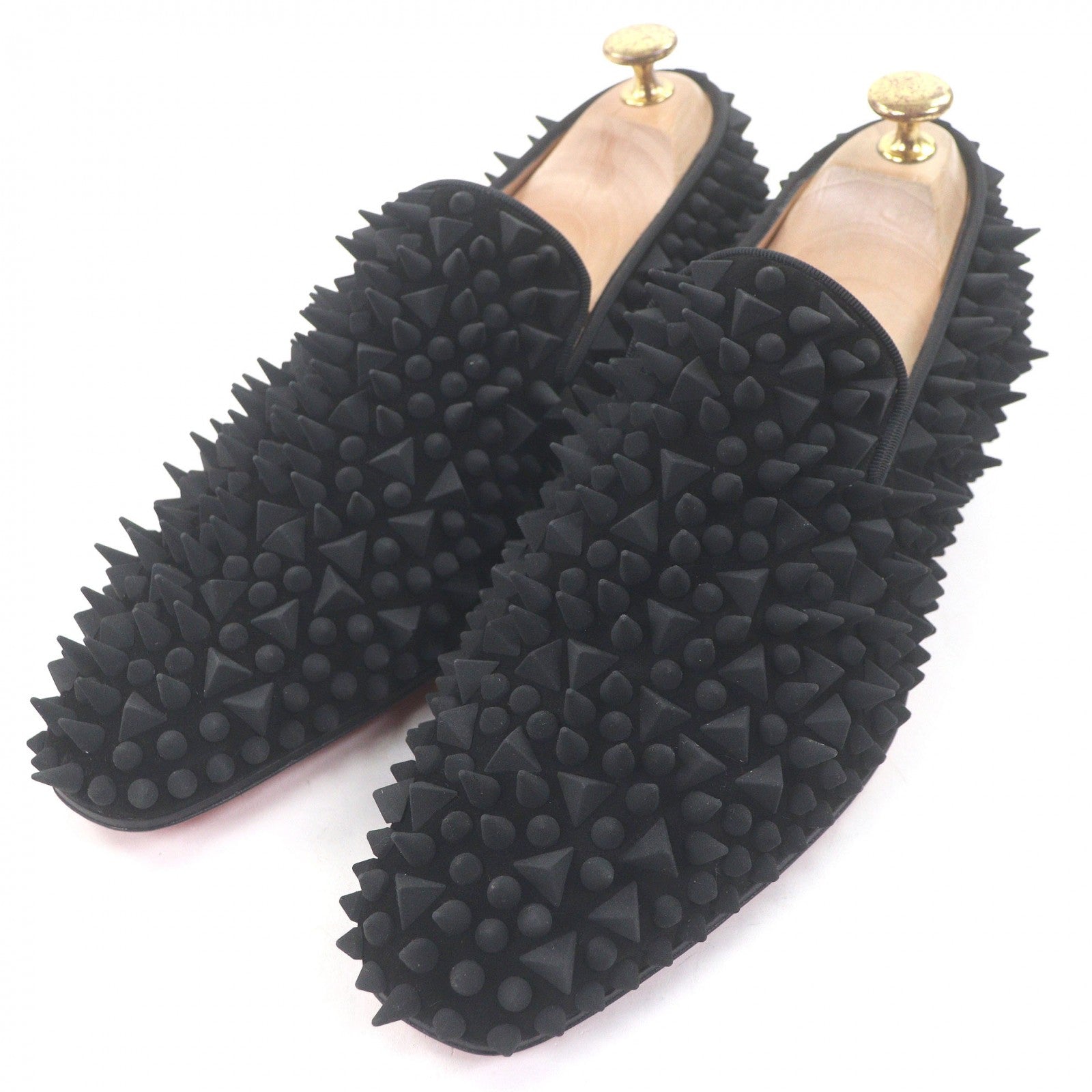 クリスチャンルブタン DANDY PIK PIK Spikes スエード ローファー