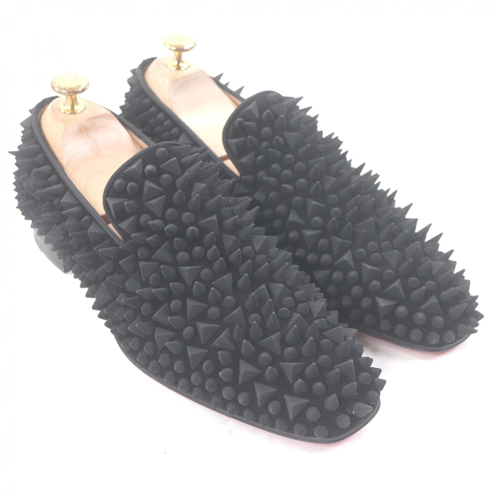 クリスチャンルブタン DANDY PIK PIK Spikes スエード ローファー