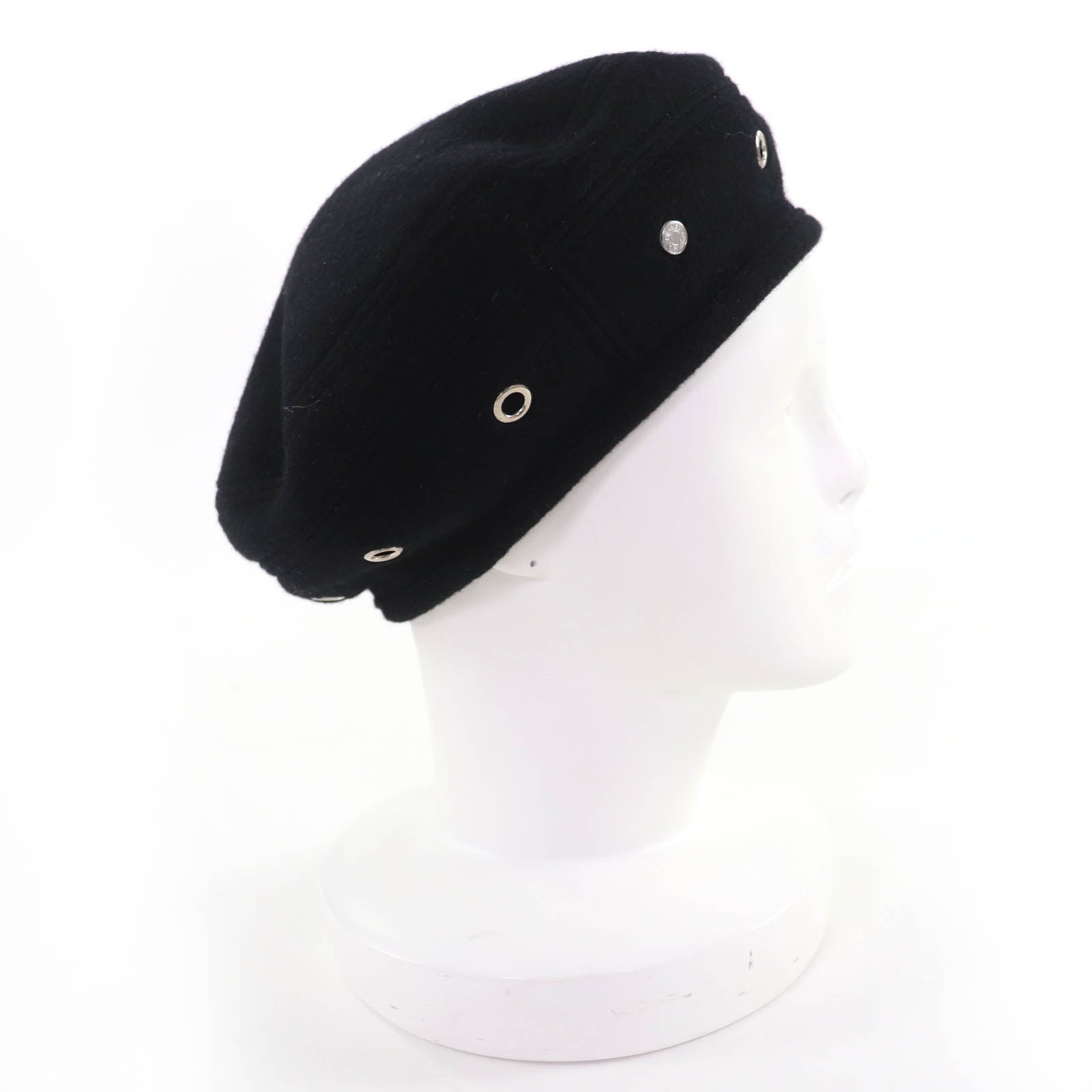 エルメス サントノレシリーズ メタル カシミヤベレー帽