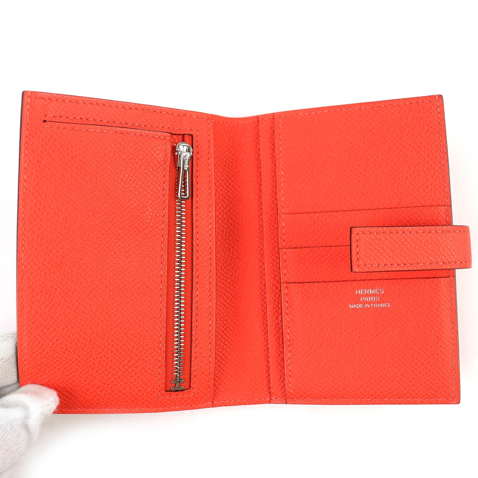 エルメス Hパッサン エプソン 二つ折り財布