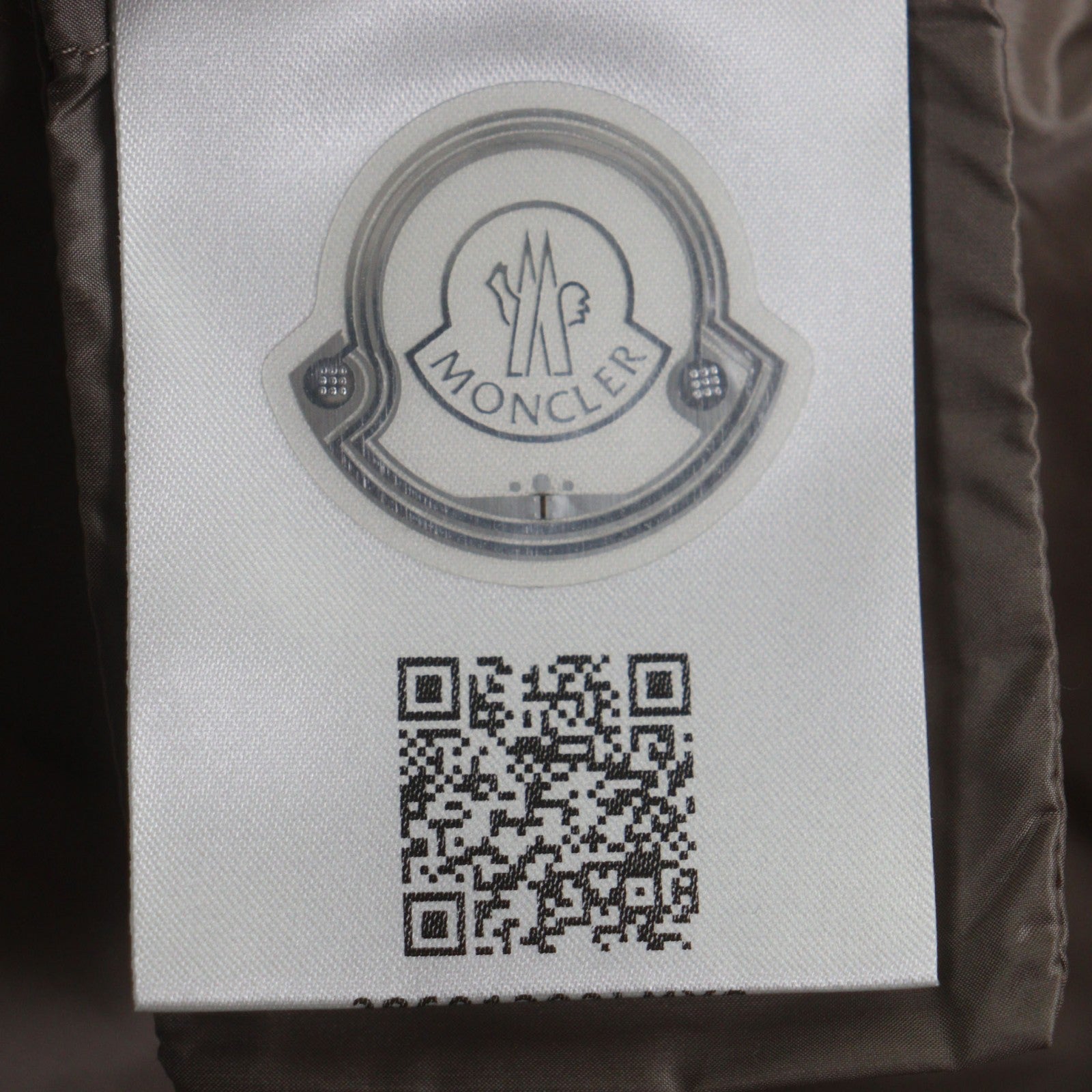 モンクレール コットン ウール ナイロン レザー ダウンジャケット