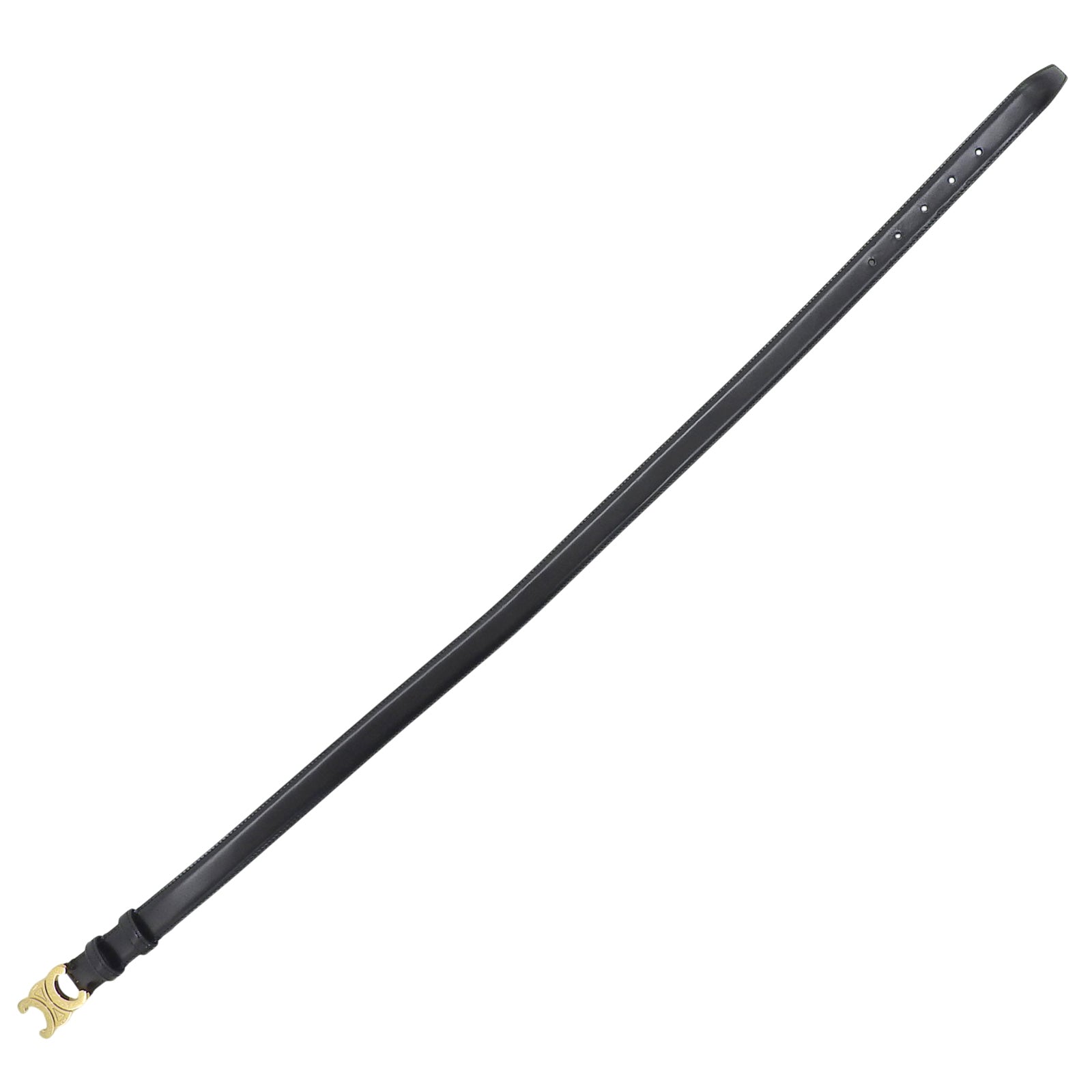 セリーヌ Medium Trim Off Leather レザーベルト