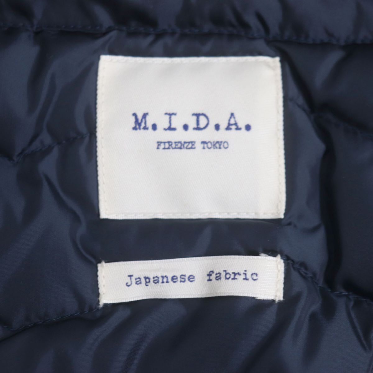 M.I.D.A 2wayナイロンダウンコート