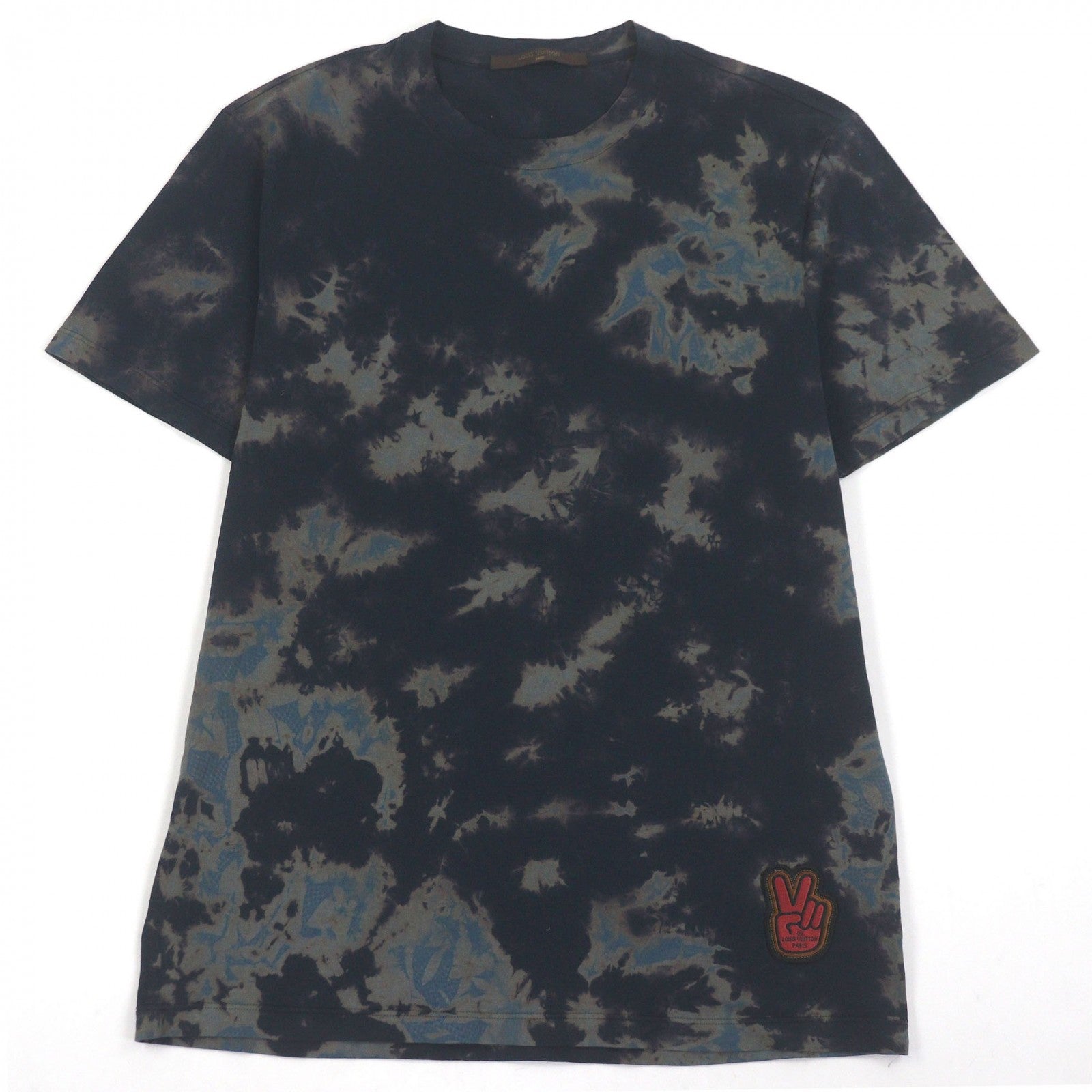 ルイヴィトン ロゴパッチ コットン Tシャツ