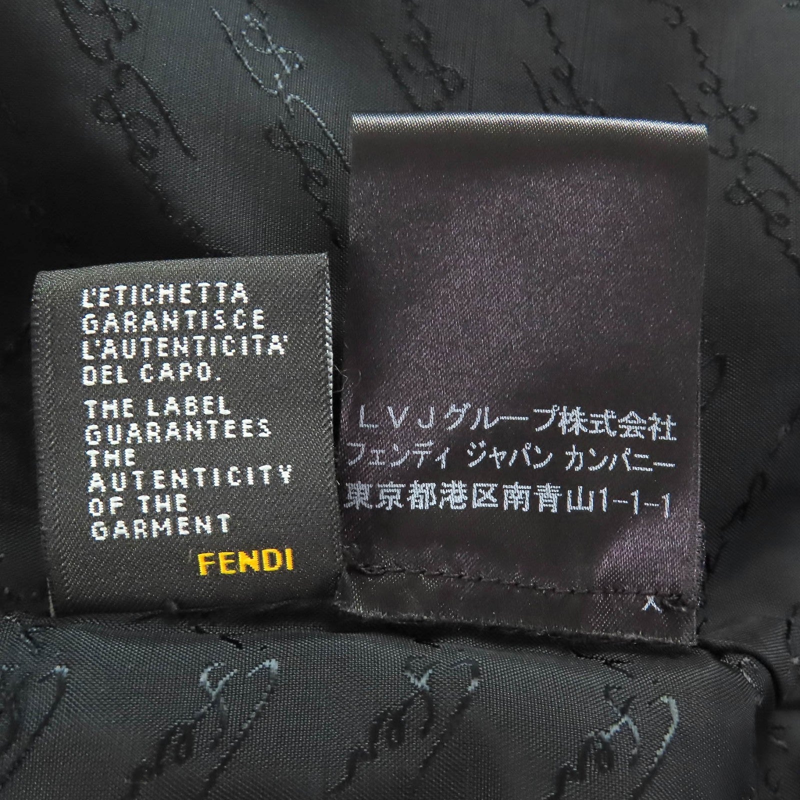 フェンディ ミンク クロコダイル ジャケット