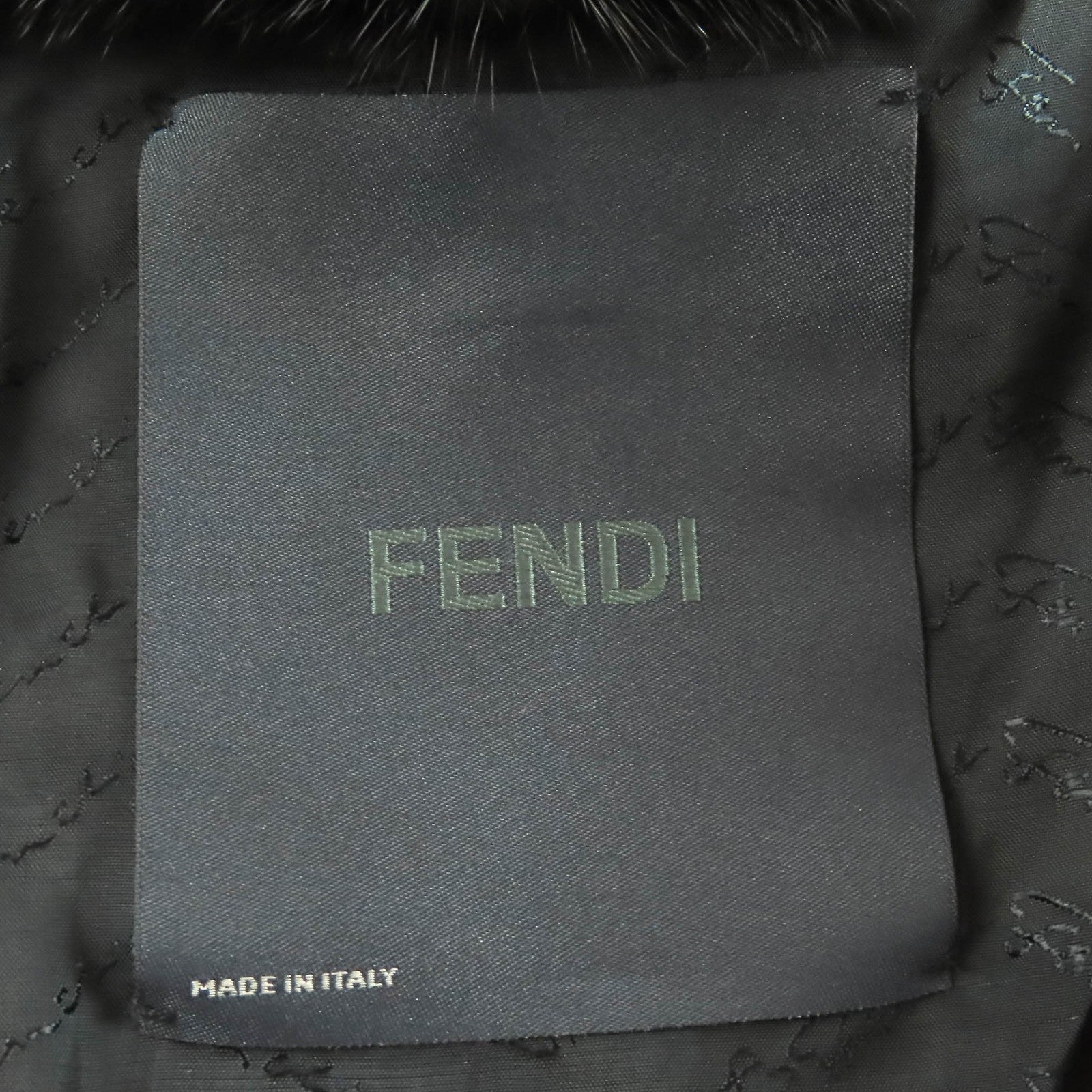 フェンディ ミンク クロコダイル ジャケット
