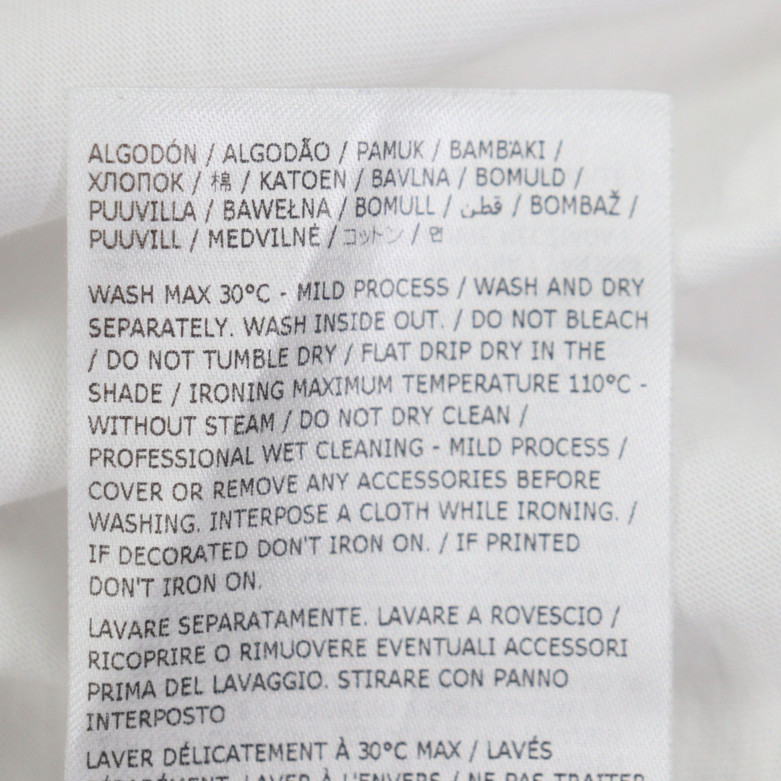 エムエムシックス メゾンマルジェラ コットン Tシャツ