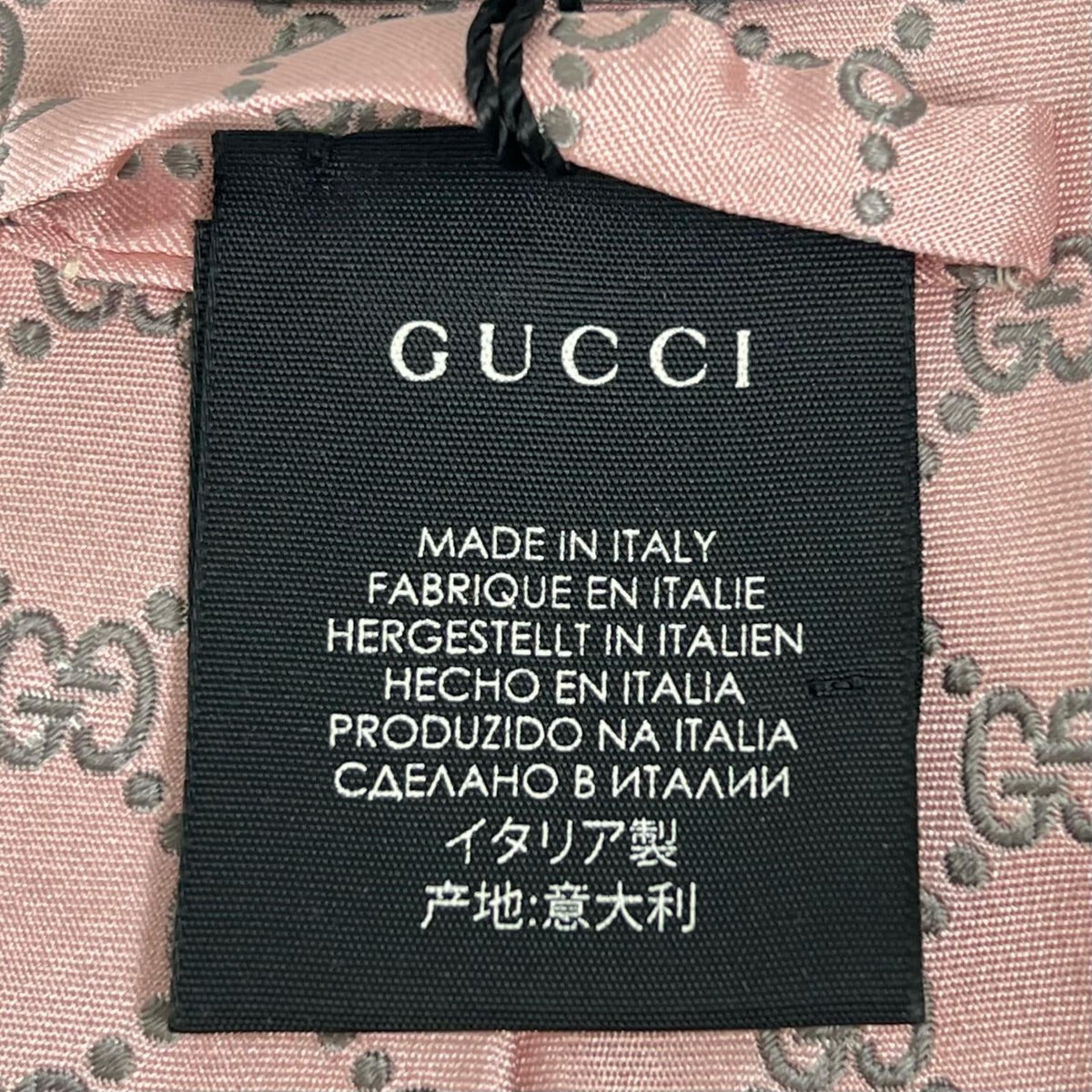グッチ シルクネクタイ