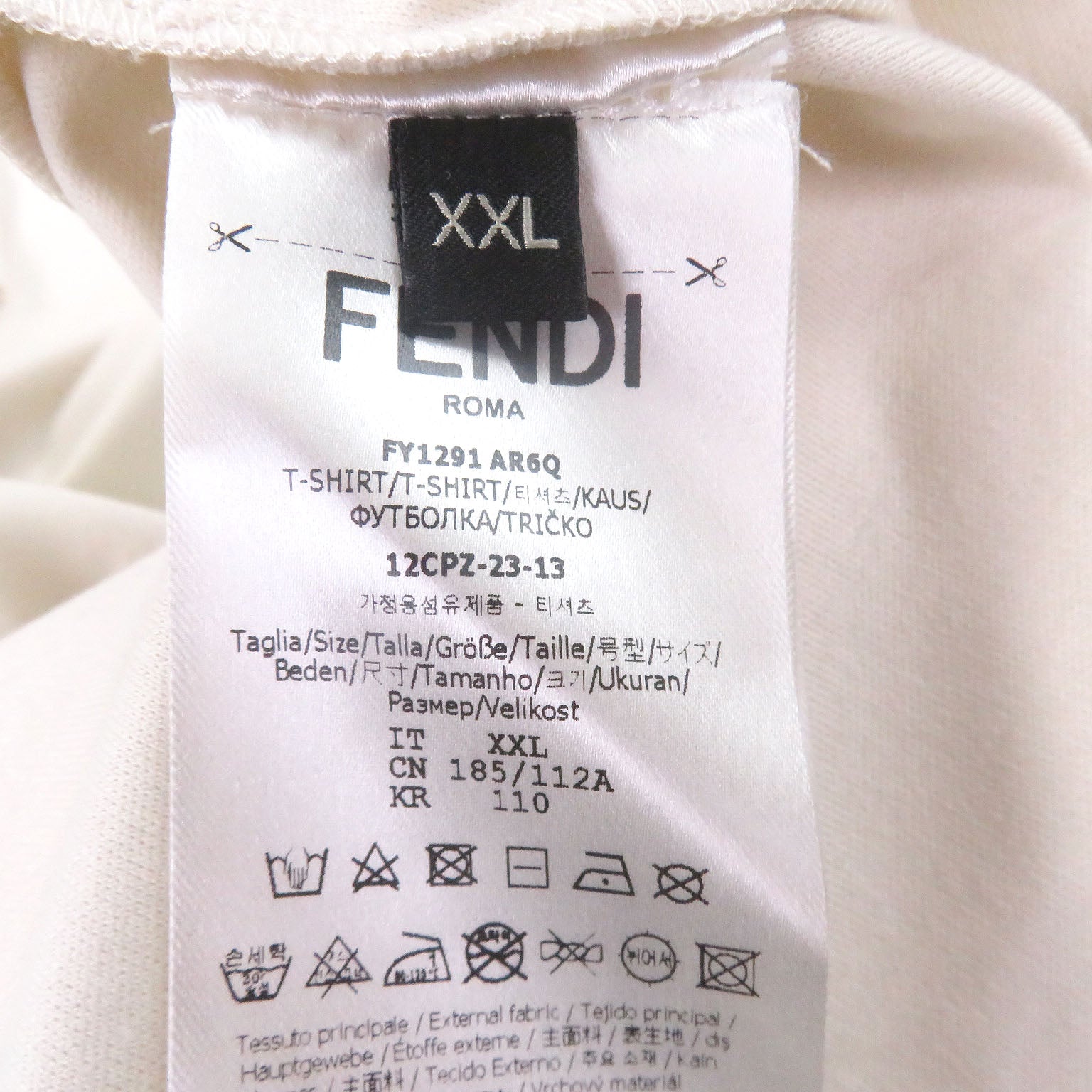 フェンディ コットン Tシャツ