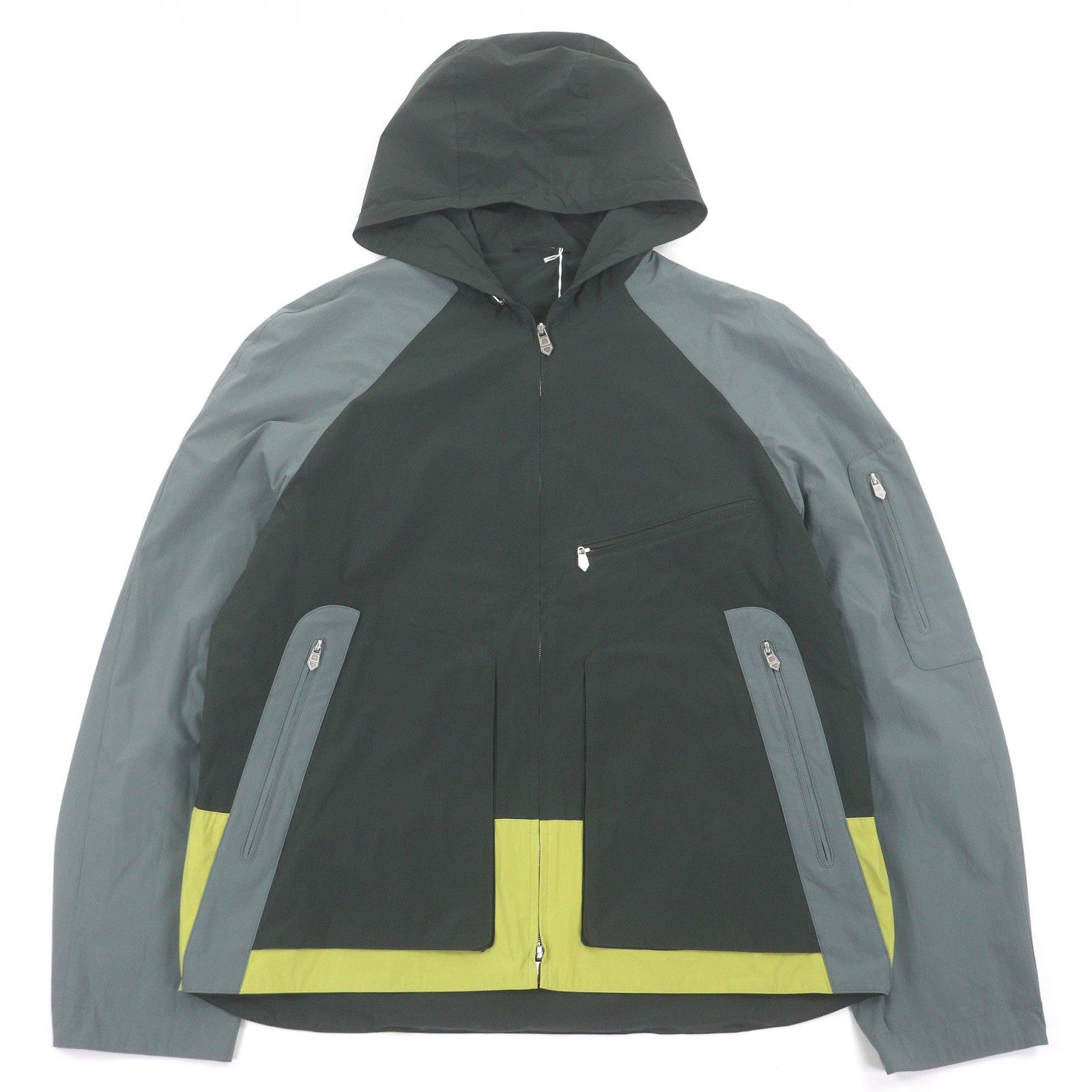 エルメス Blouson panel ナイロン ジャケット48