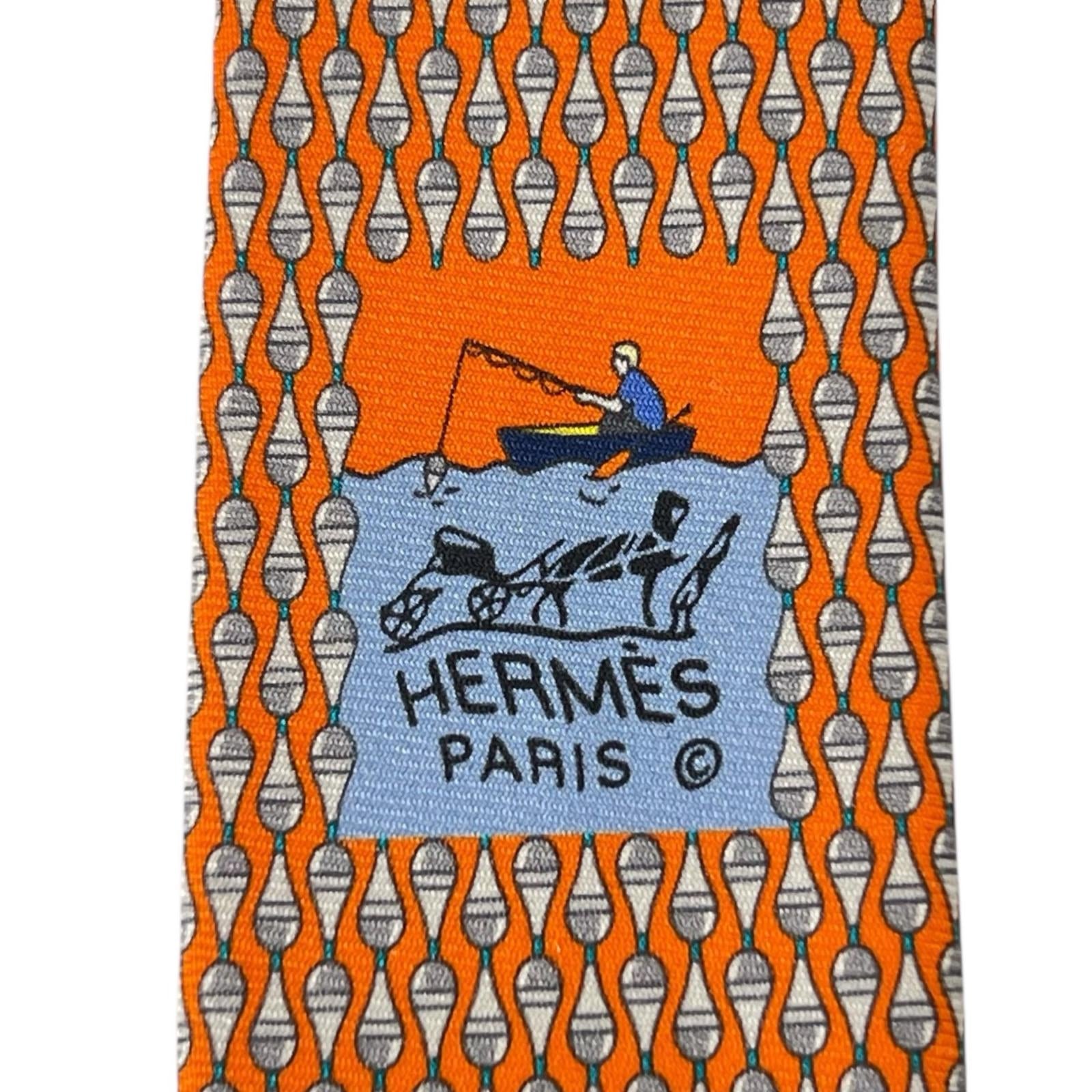 エルメス シルクネクタイ