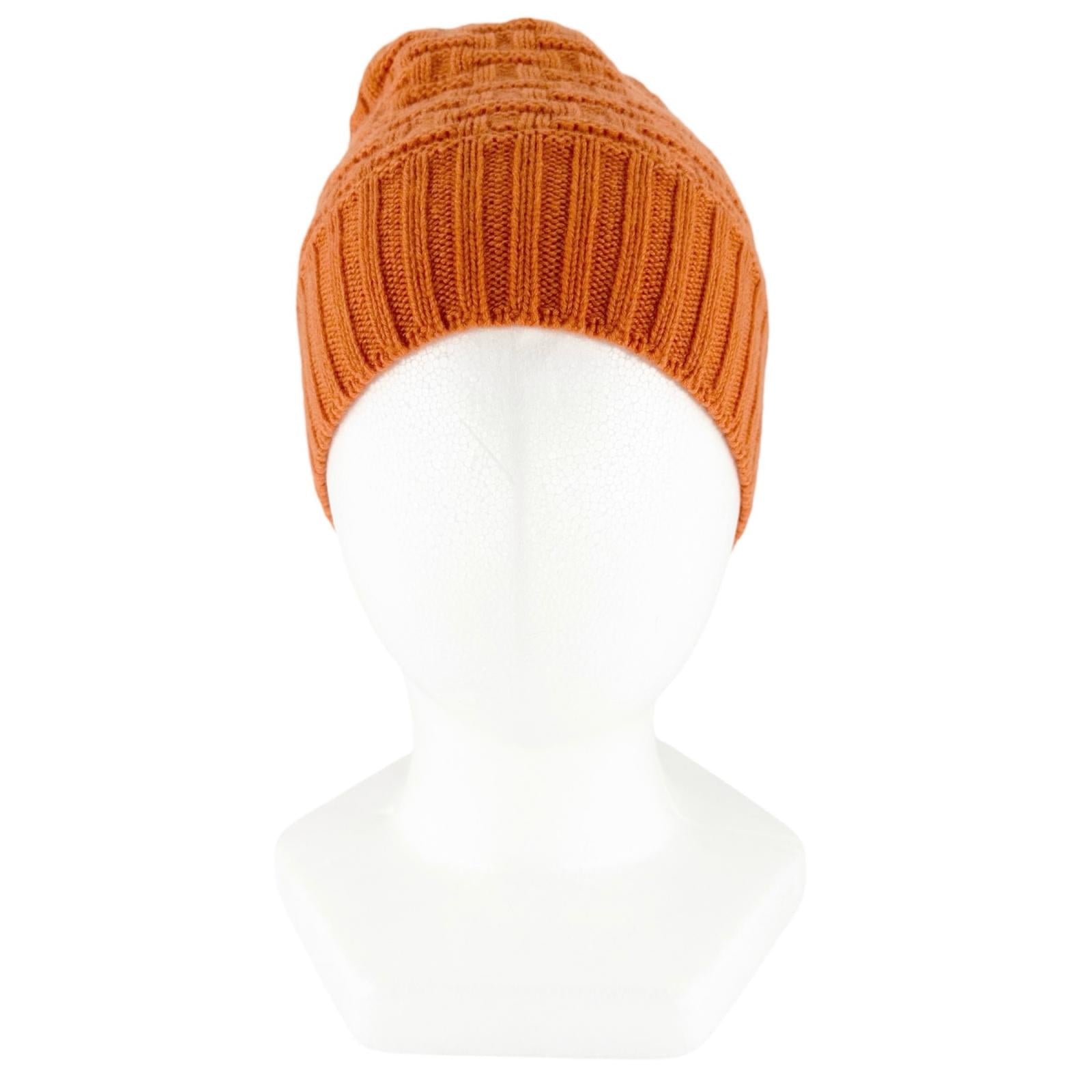 エルメス カシミヤニットキャップ